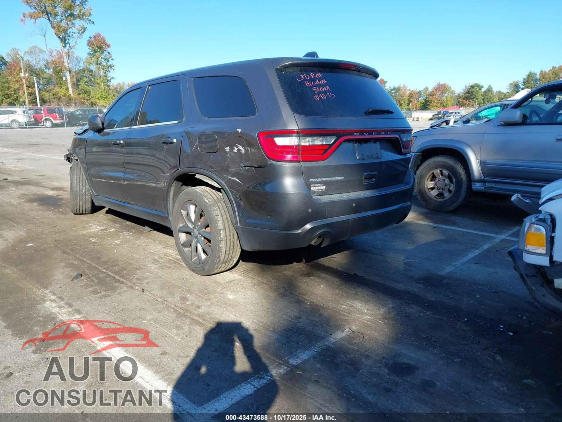 DODGE DURANGO 2015 - 1C4RDJAG7FC120754