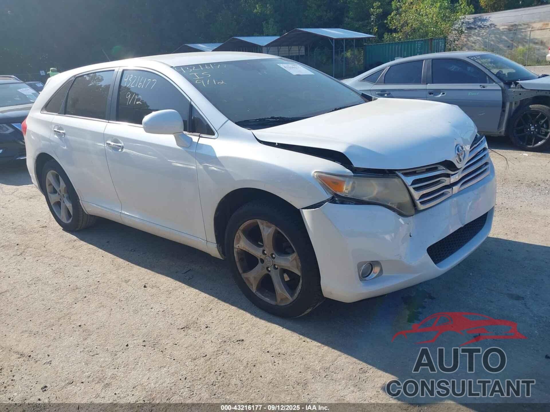 TOYOTA VENZA 2010 - 4T3BK3BB2AU035297