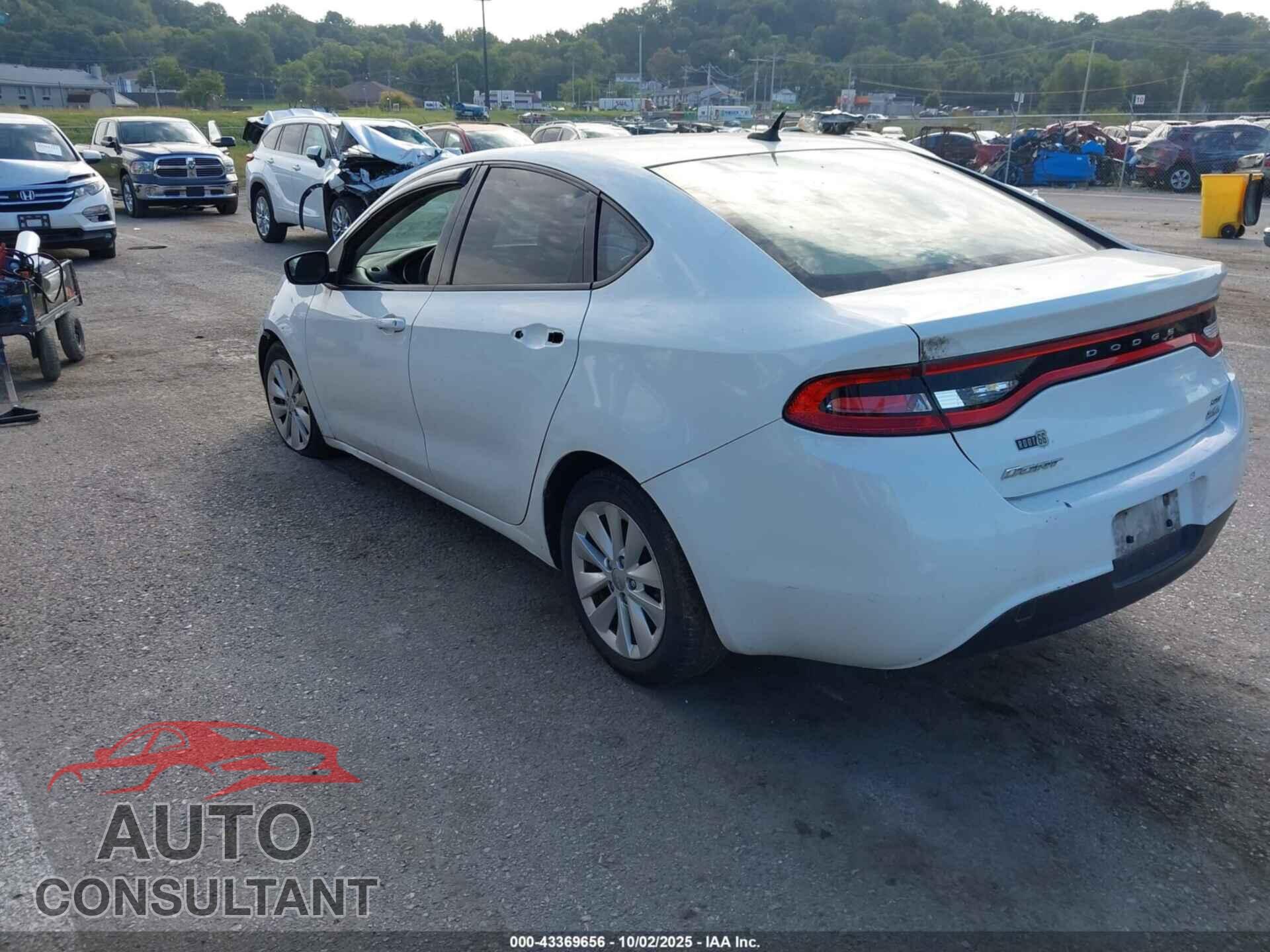 DODGE DART 2014 - 1C3CDFBB4ED891059