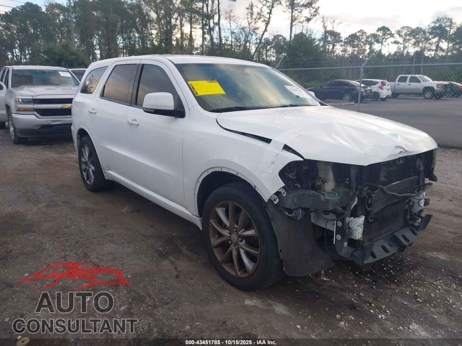 DODGE DURANGO 2015 - 1C4RDHDG6FC187687