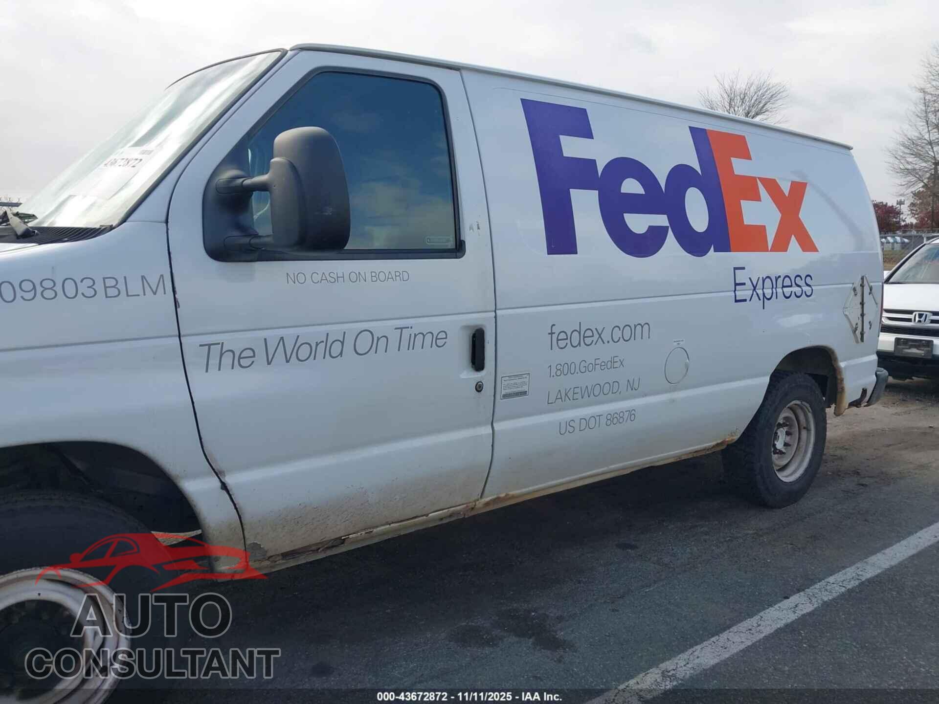 FORD E-150 2010 - 1FTNE1EW8ADA91796