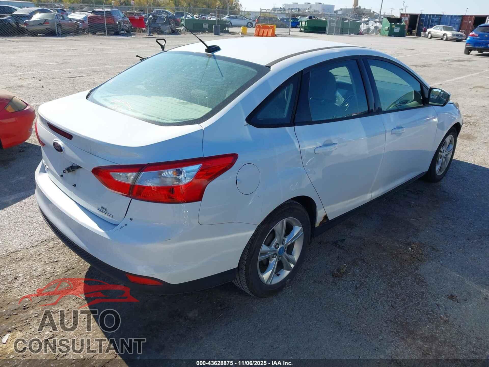 FORD FOCUS 2013 - 1FADP3F28DL207589