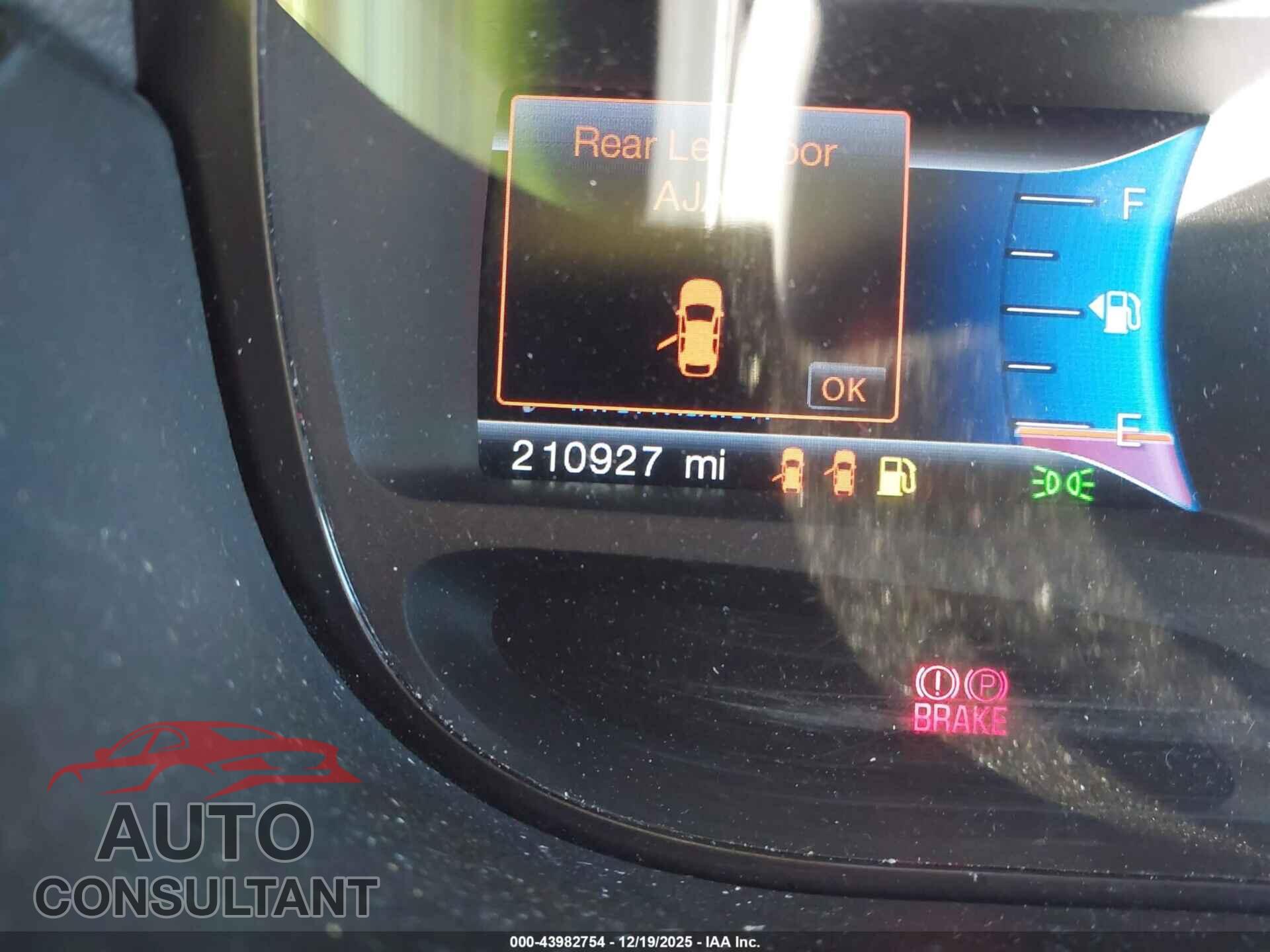 FORD EDGE 2013 - 2FMDK3KC5DBB41411