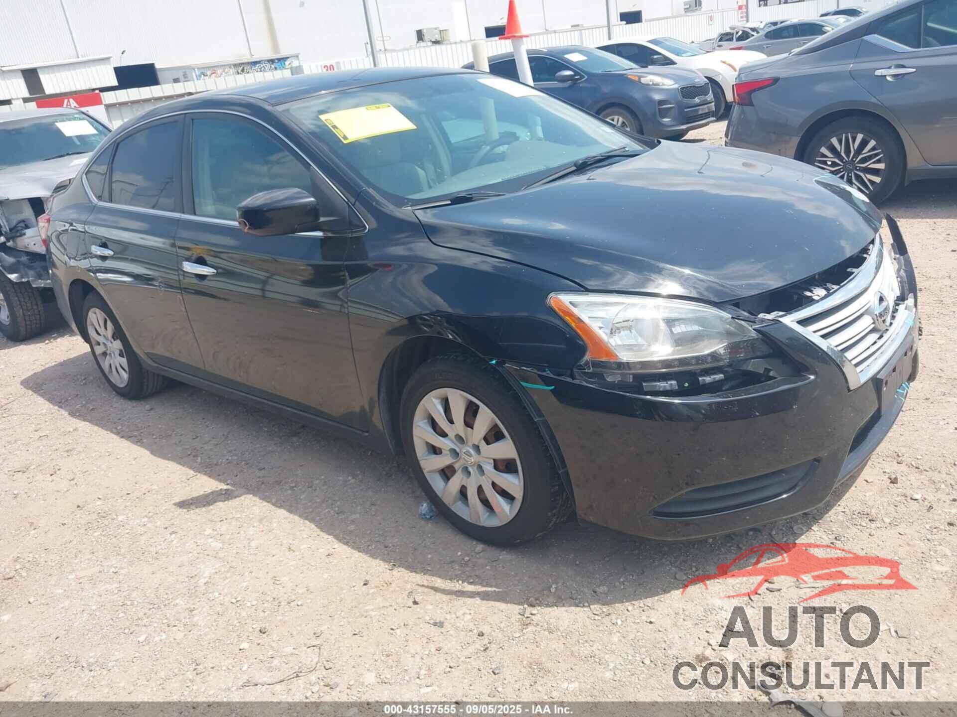 NISSAN SENTRA 2013 - 3N1AB7AP0DL616683