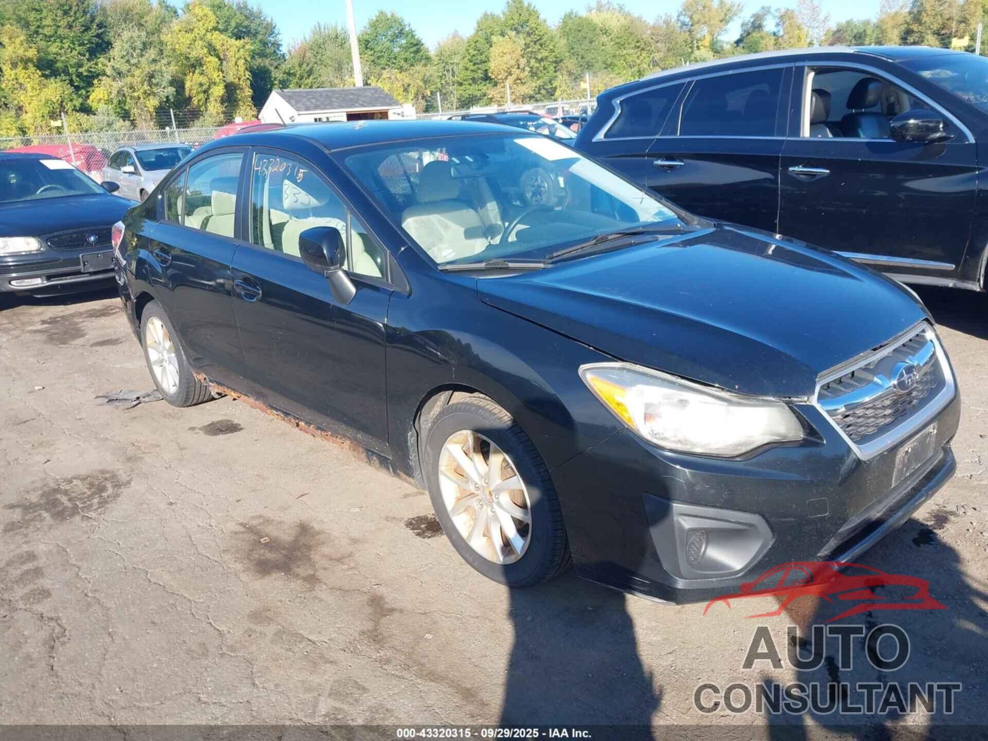 SUBARU IMPREZA 2012 - JF1GJAC69CH007686