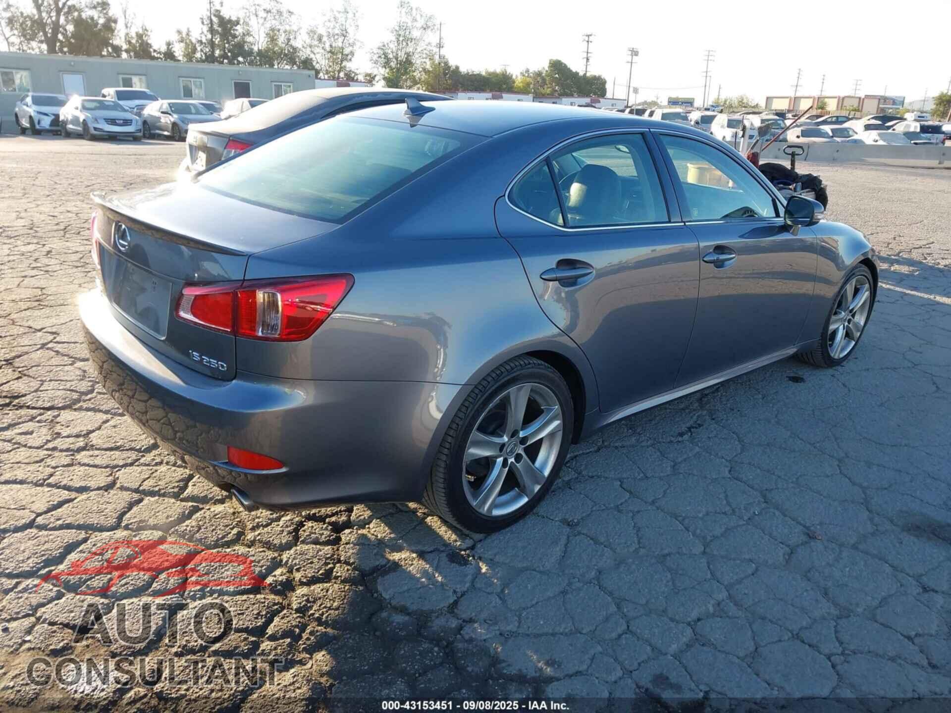 LEXUS IS 250 2013 - JTHBF5C21D5188178