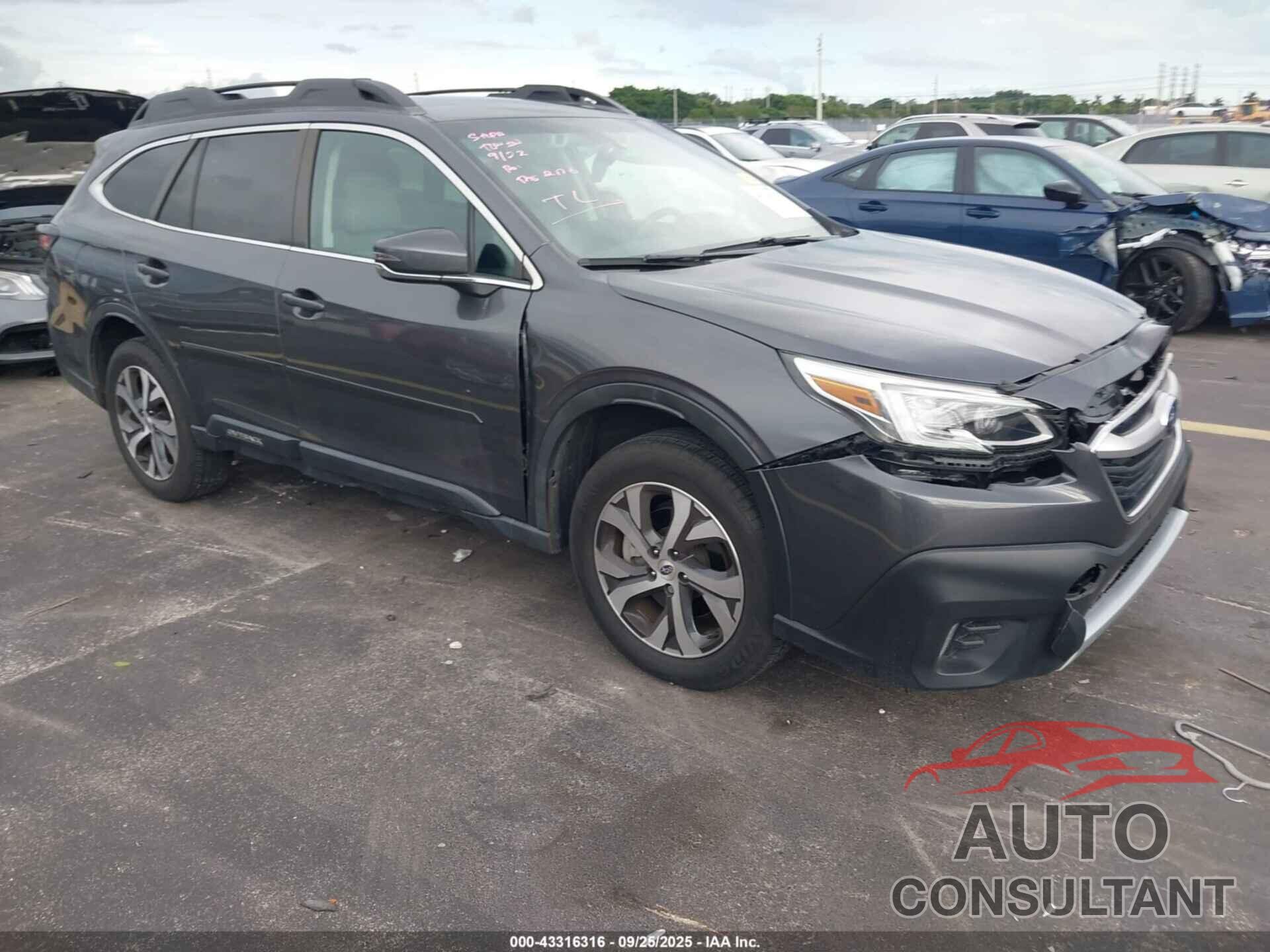 SUBARU OUTBACK 2022 - 4S4BTAMC2N3272335