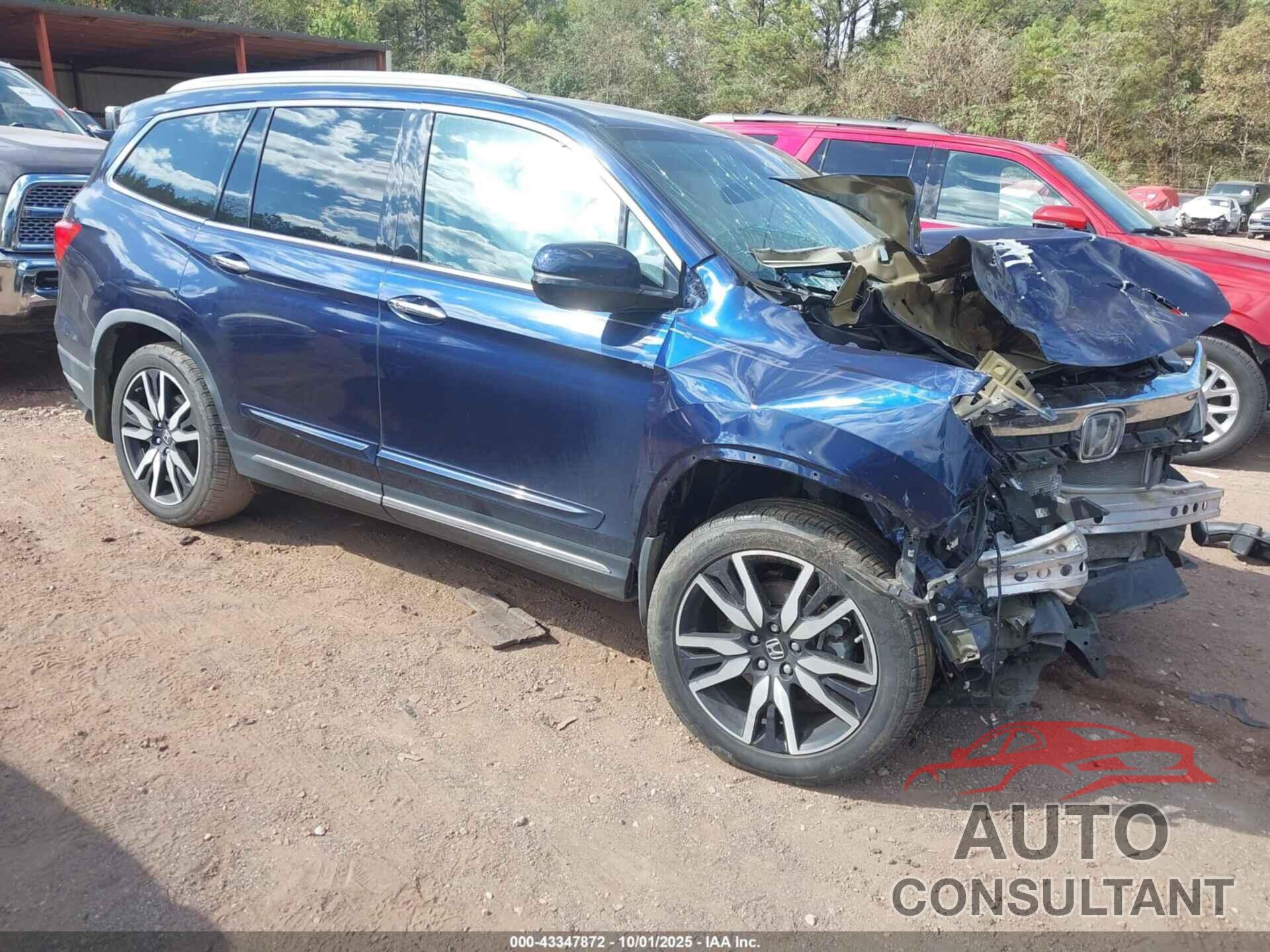 HONDA PILOT 2019 - 5FNYF5H68KB020413