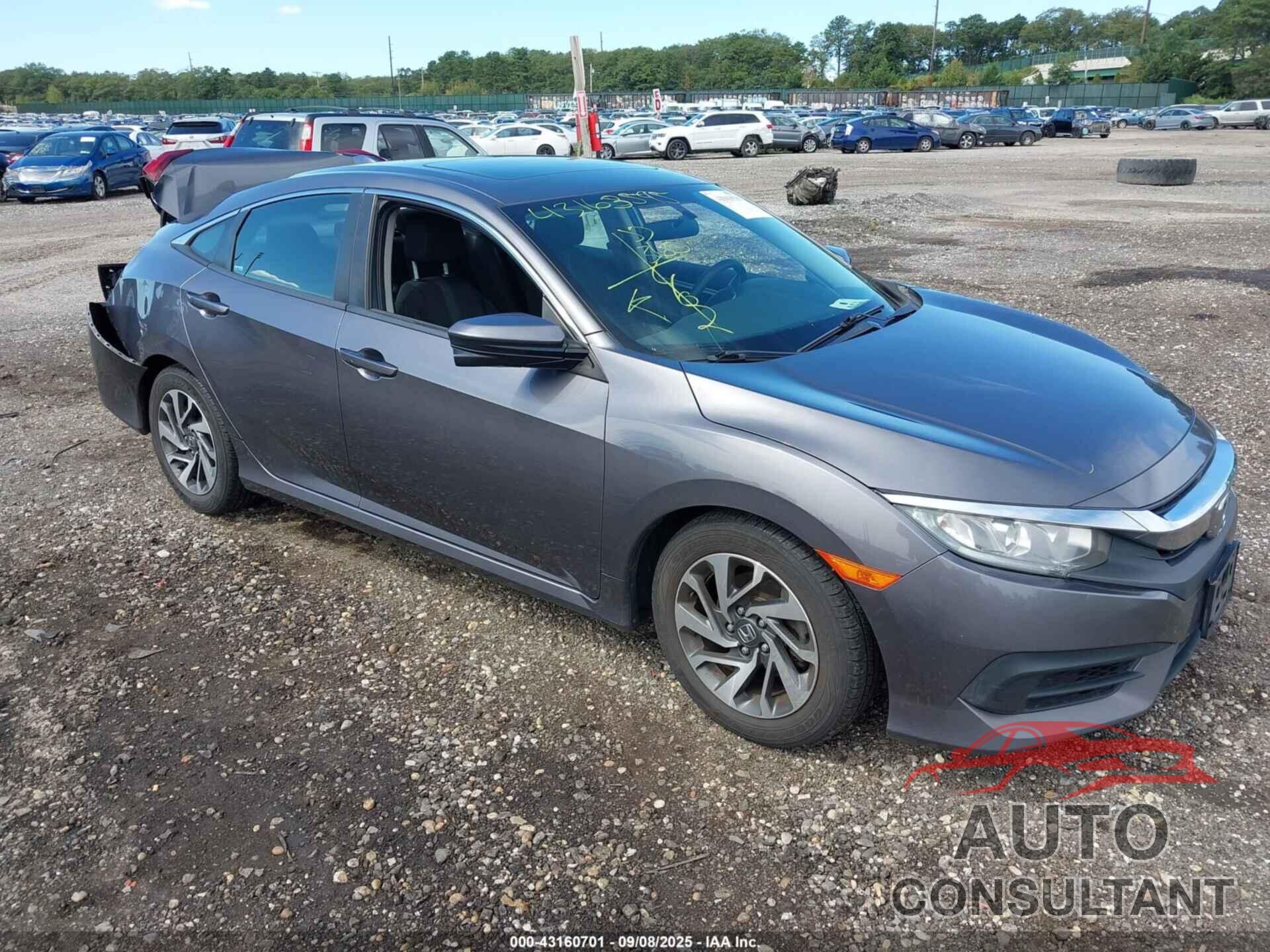 HONDA CIVIC 2017 - 19XFC2F78HE220104
