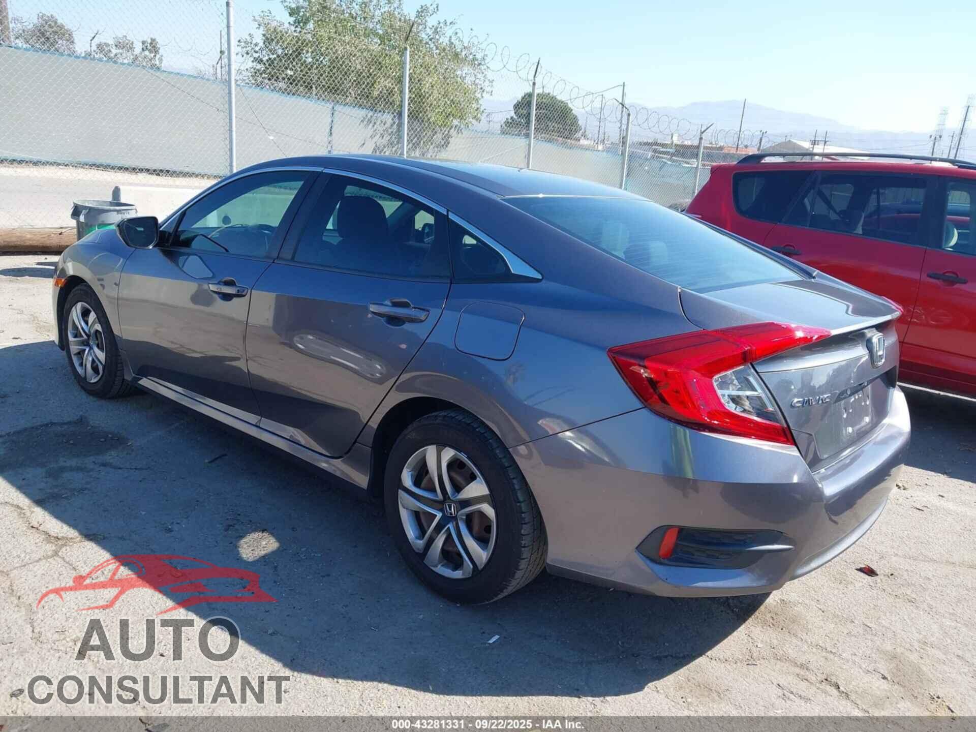 HONDA CIVIC 2017 - 19XFC2F55HE007366