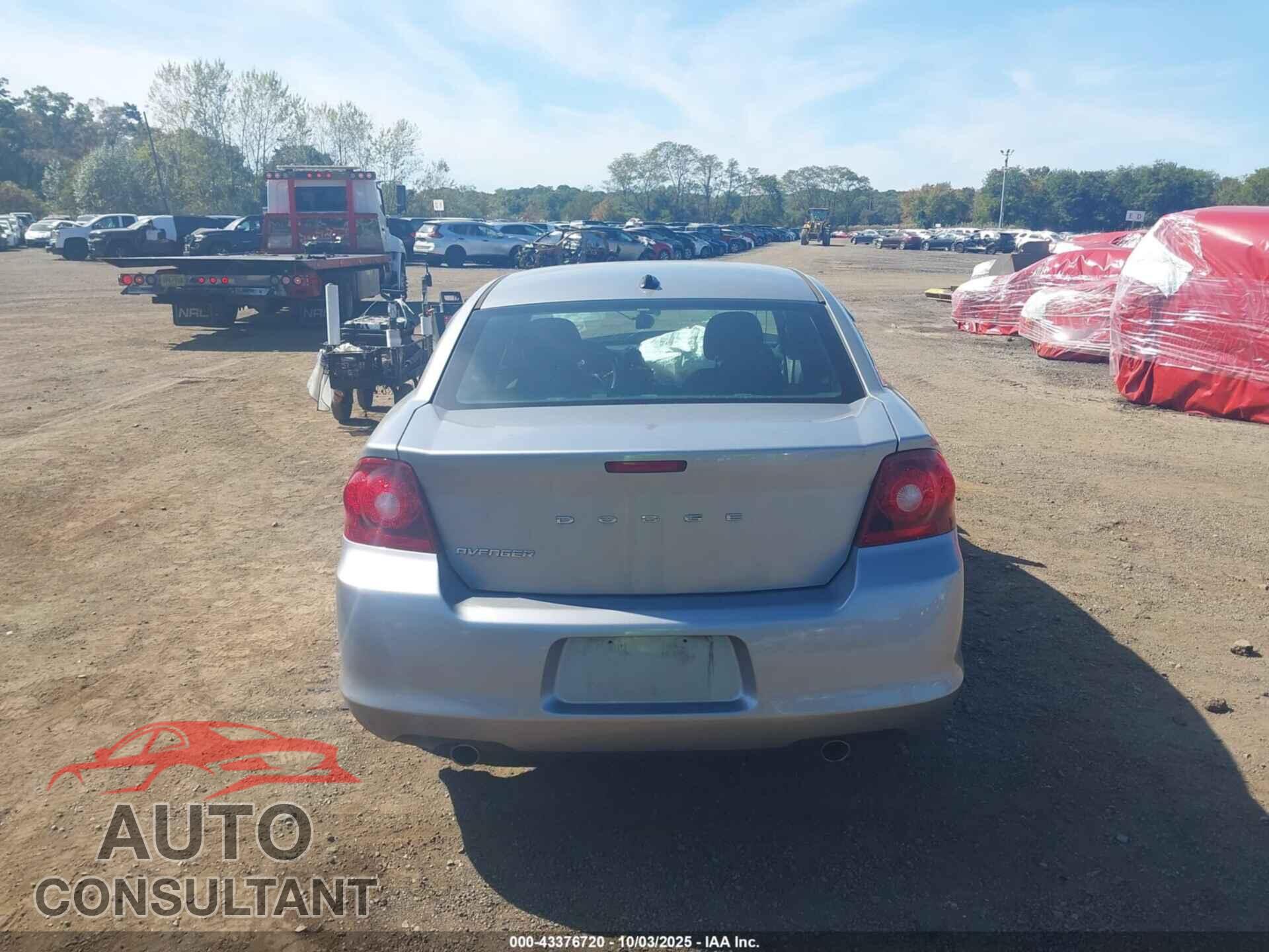 DODGE AVENGER 2013 - 1C3CDZAG4DN747938