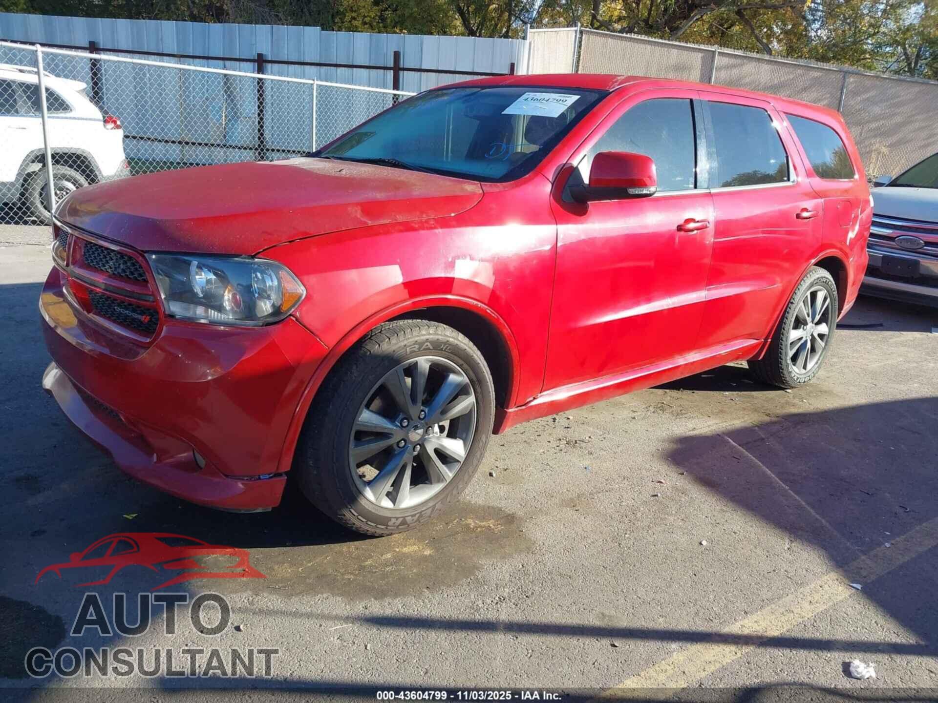 DODGE DURANGO 2013 - 1C4SDHCT9DC682687