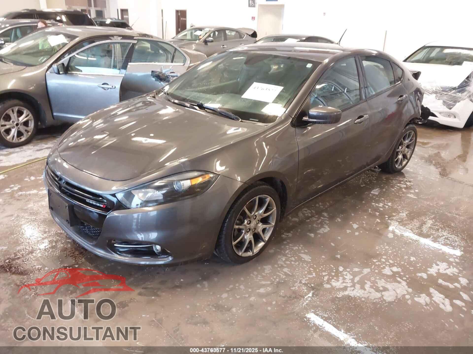 DODGE DART 2015 - 1C3CDFBB7FD111833