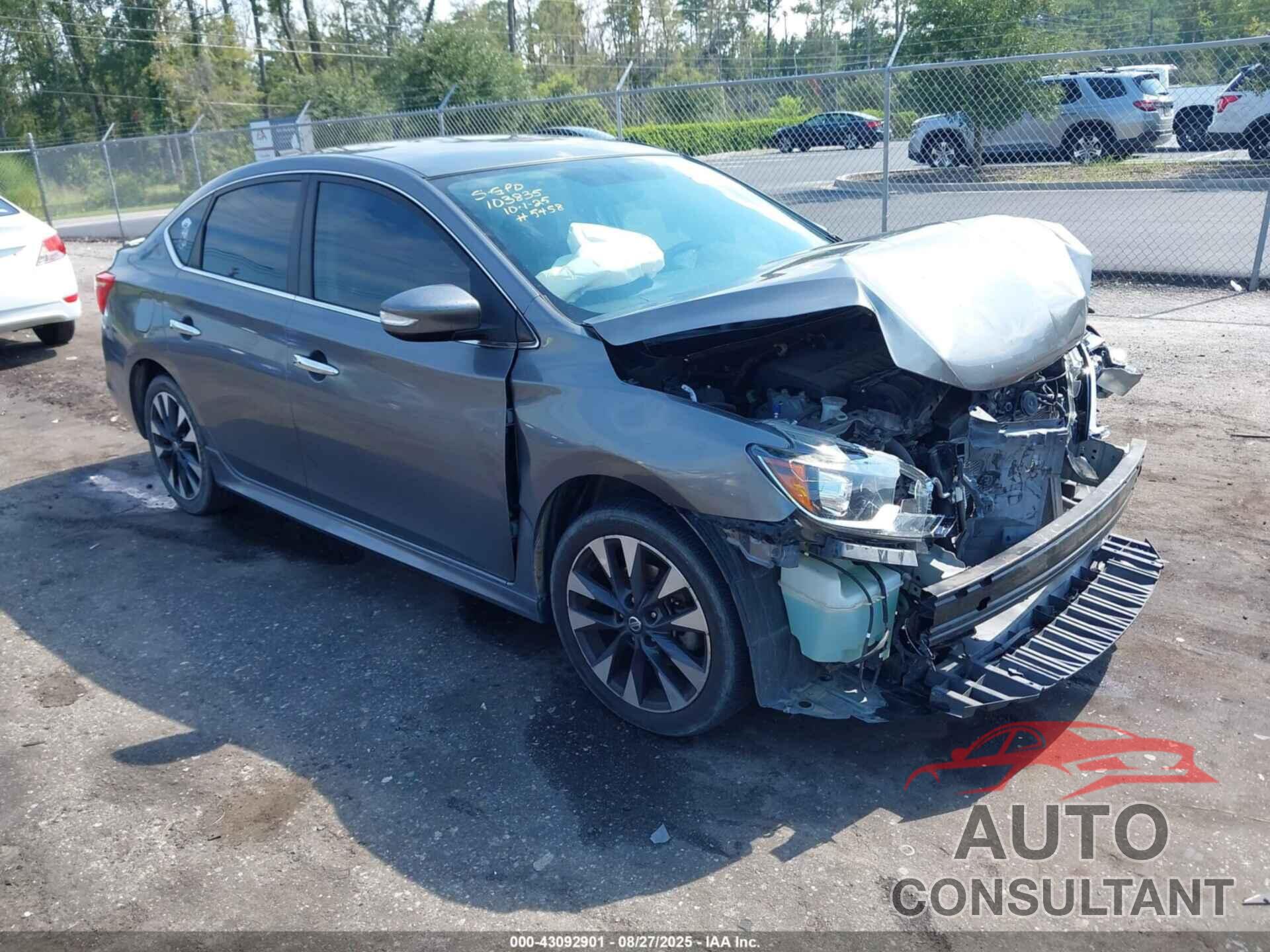 NISSAN SENTRA 2016 - 3N1AB7AP6GY235458