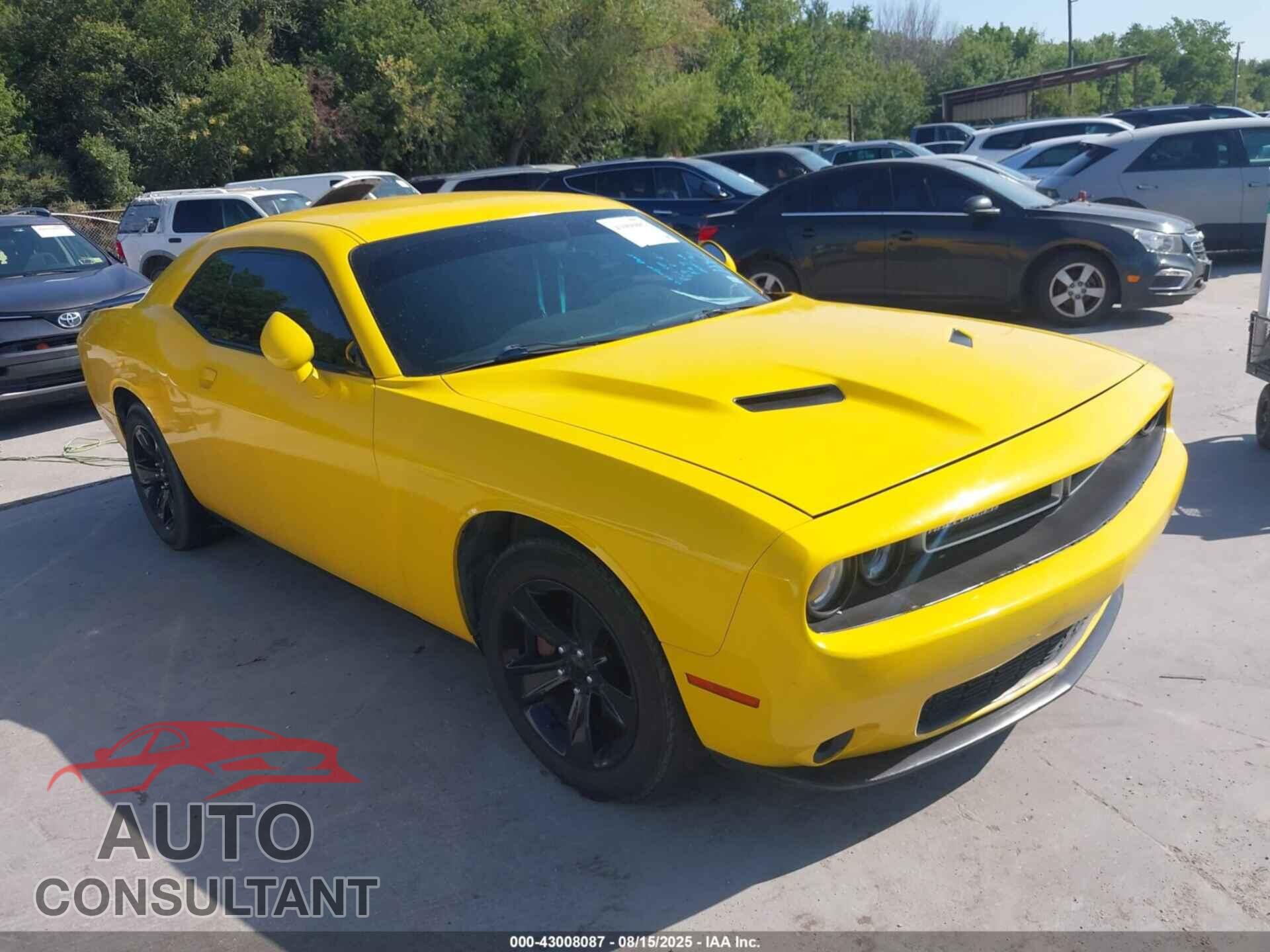 DODGE CHALLENGER 2015 - 2C3CDZAG7FH717716
