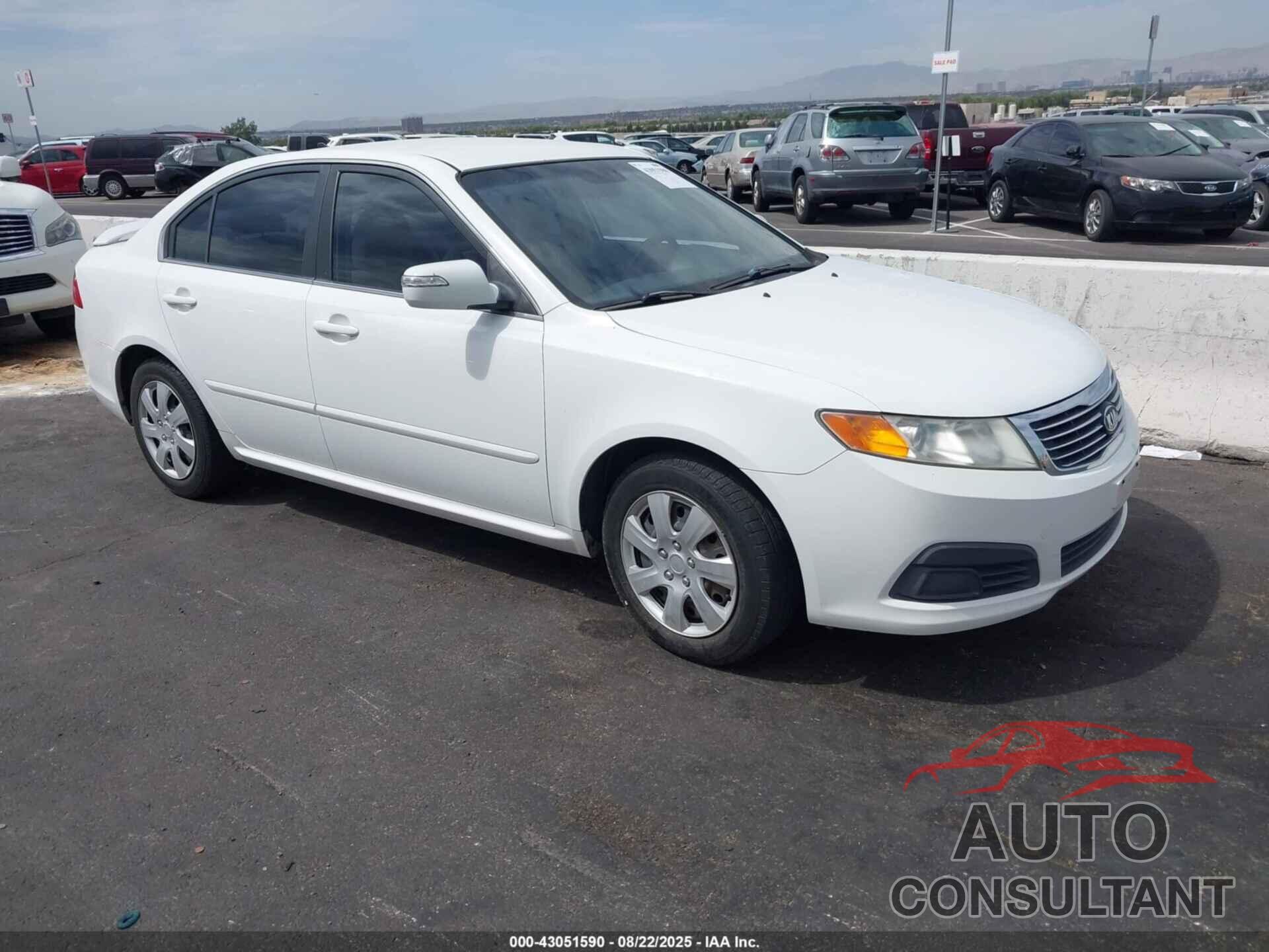 KIA OPTIMA 2009 - KNAGE228695365939