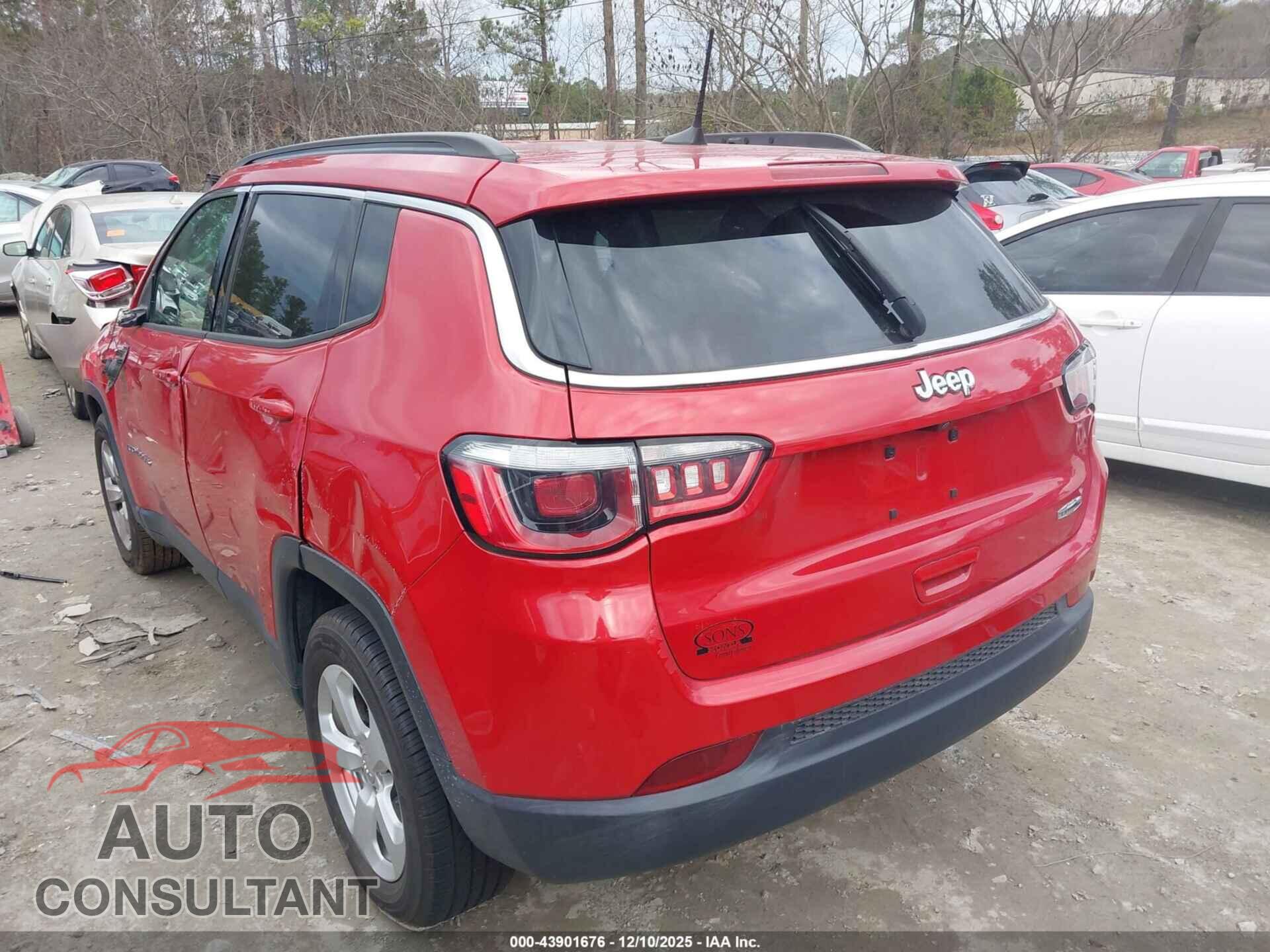 JEEP NEW COMPASS 2017 - 3C4NJCBB0HT643000