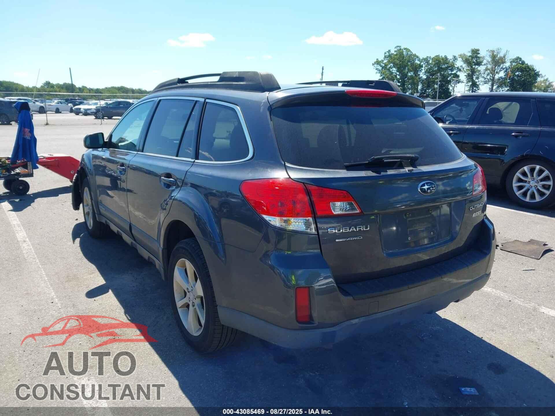 SUBARU OUTBACK 2013 - 4S4BRBCC6D3308189