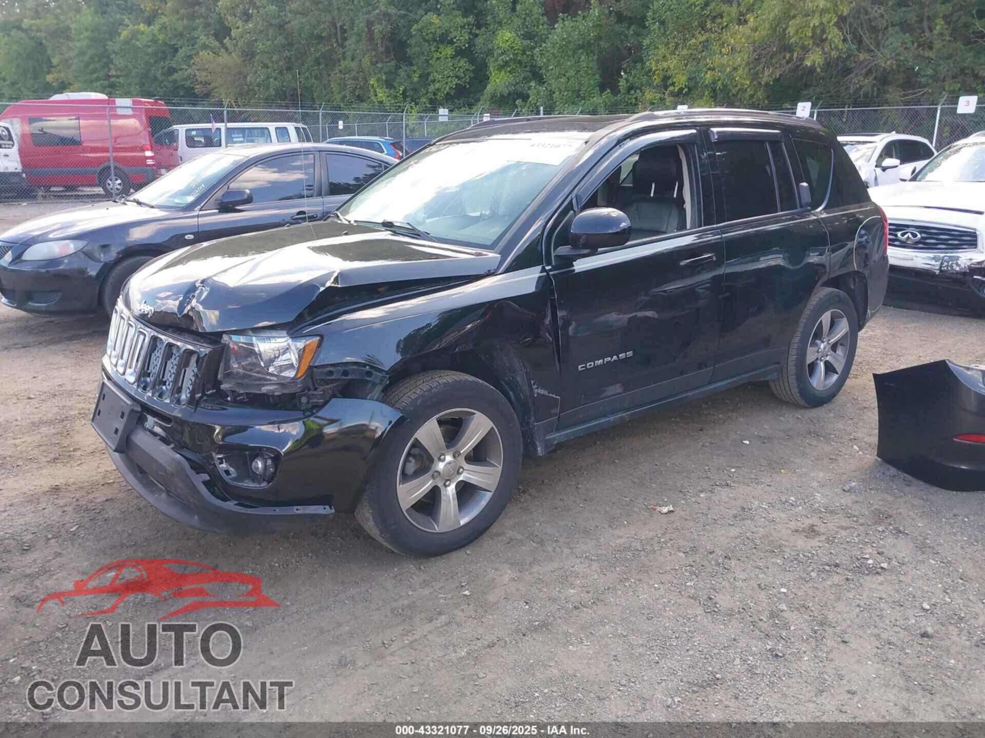 JEEP COMPASS 2017 - 1C4NJDEB3HD129911