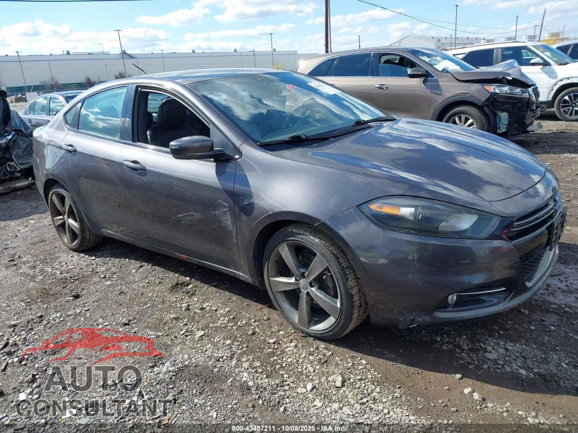 DODGE DART 2015 - 1C3CDFEB0FD422645