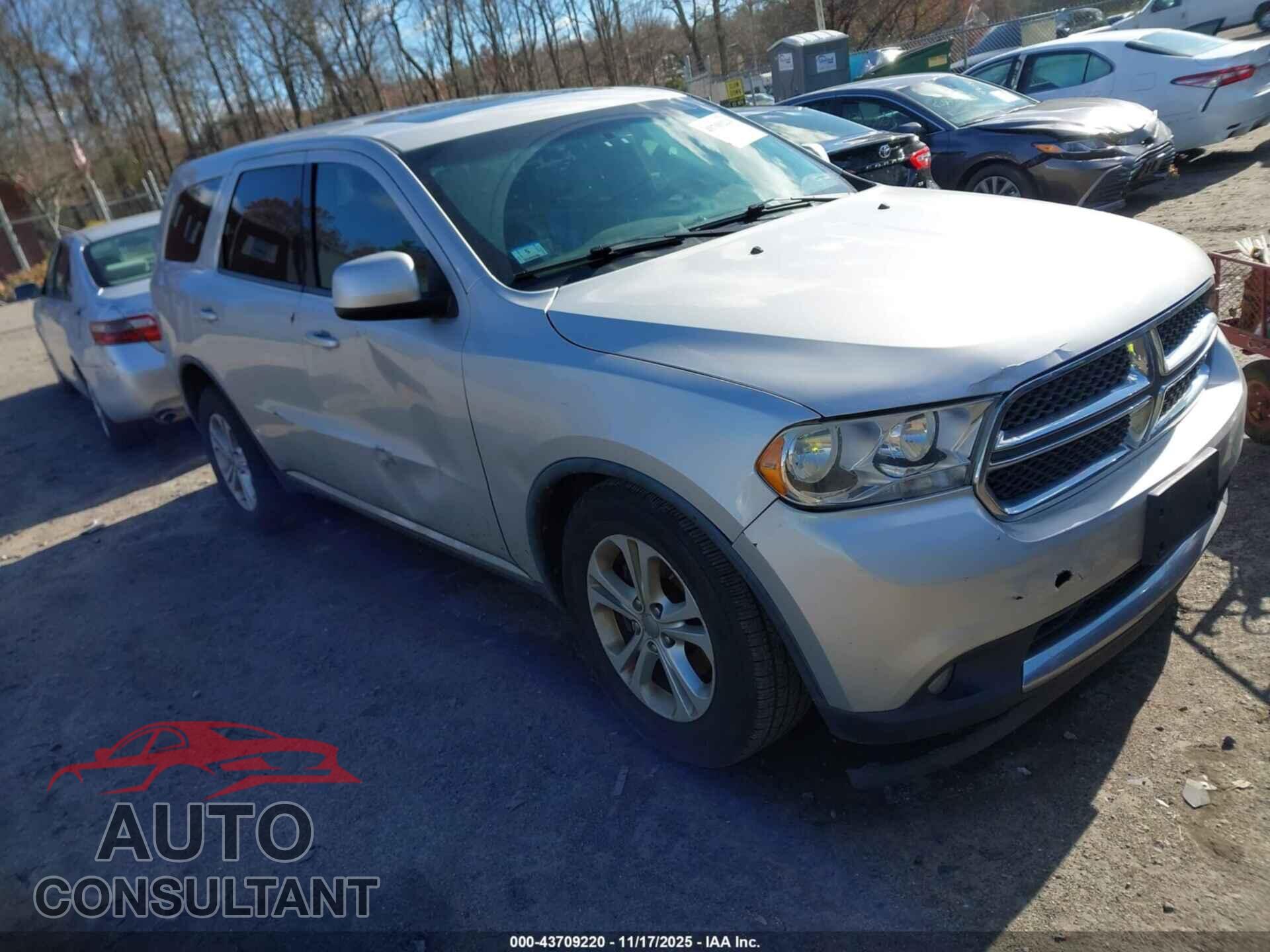 DODGE DURANGO 2012 - 1C4RDJAG9CC112313