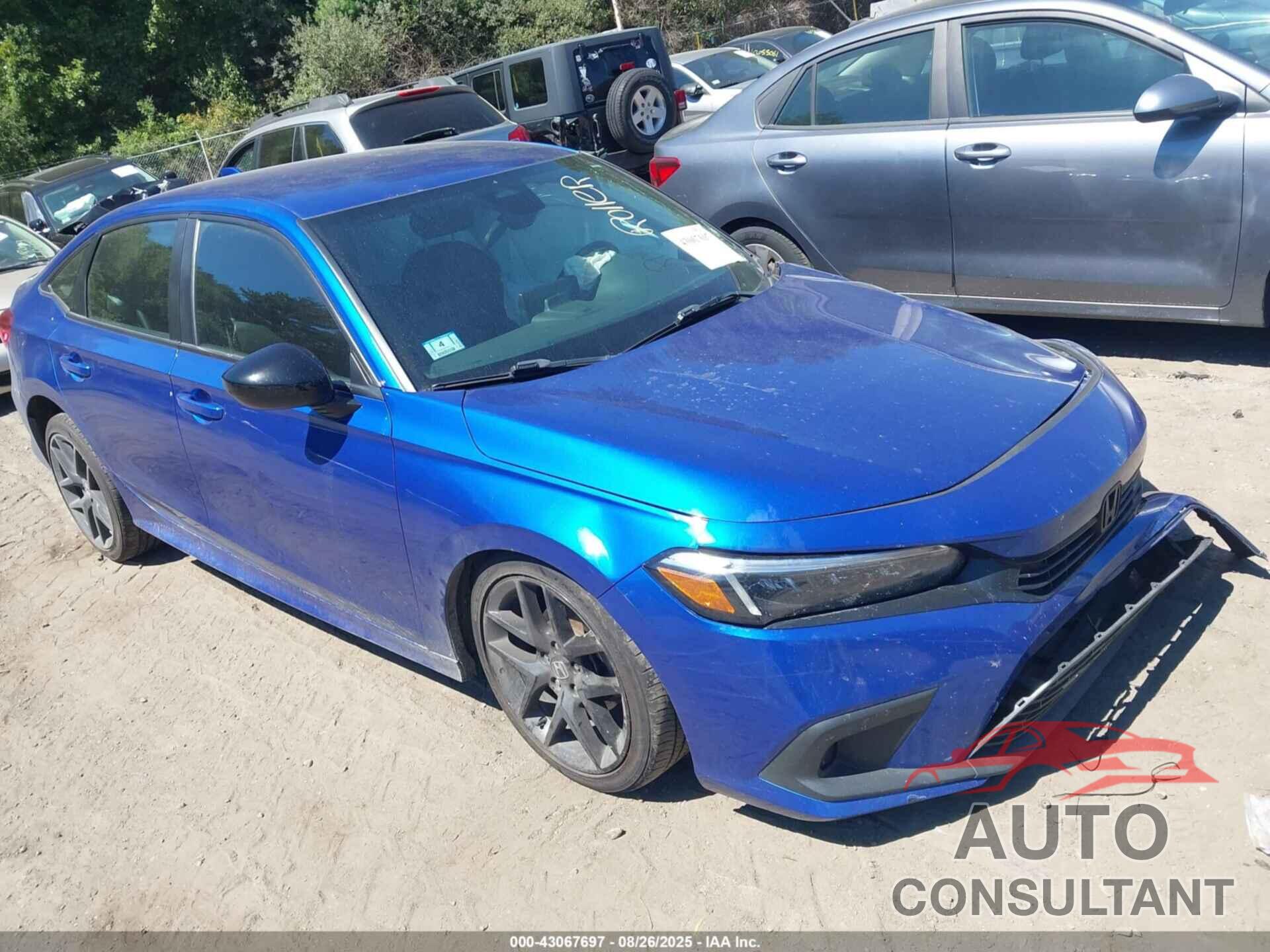 HONDA CIVIC 2022 - 2HGFE2F51NH560575