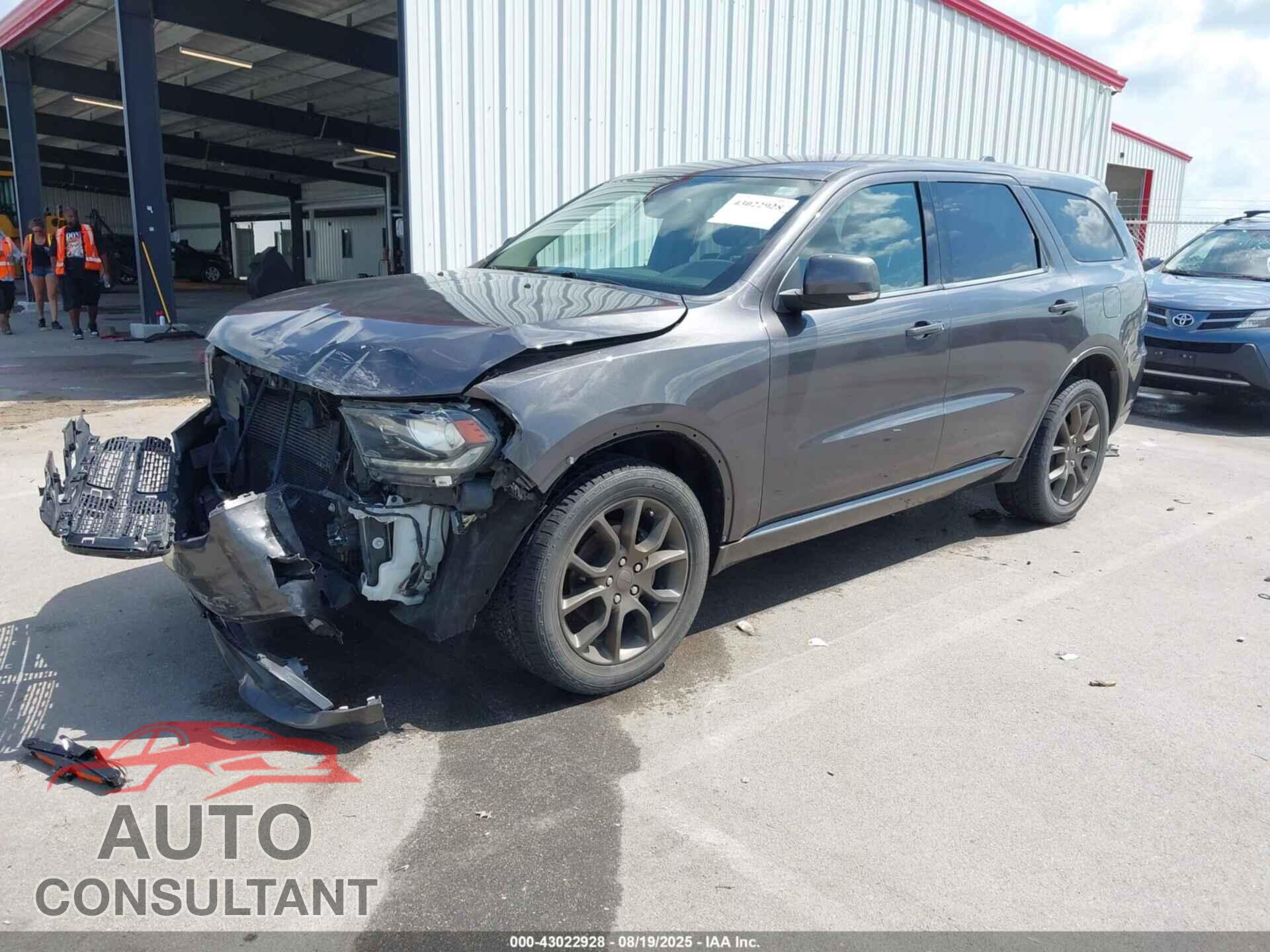 DODGE DURANGO 2016 - 1C4RDJDG4GC480383