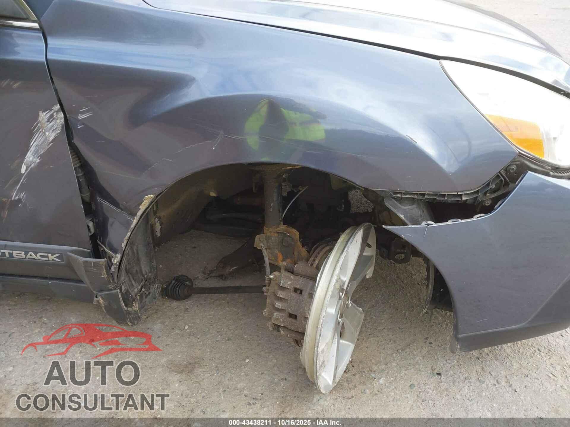 SUBARU OUTBACK 2014 - 4S4BRBLC8E3247414