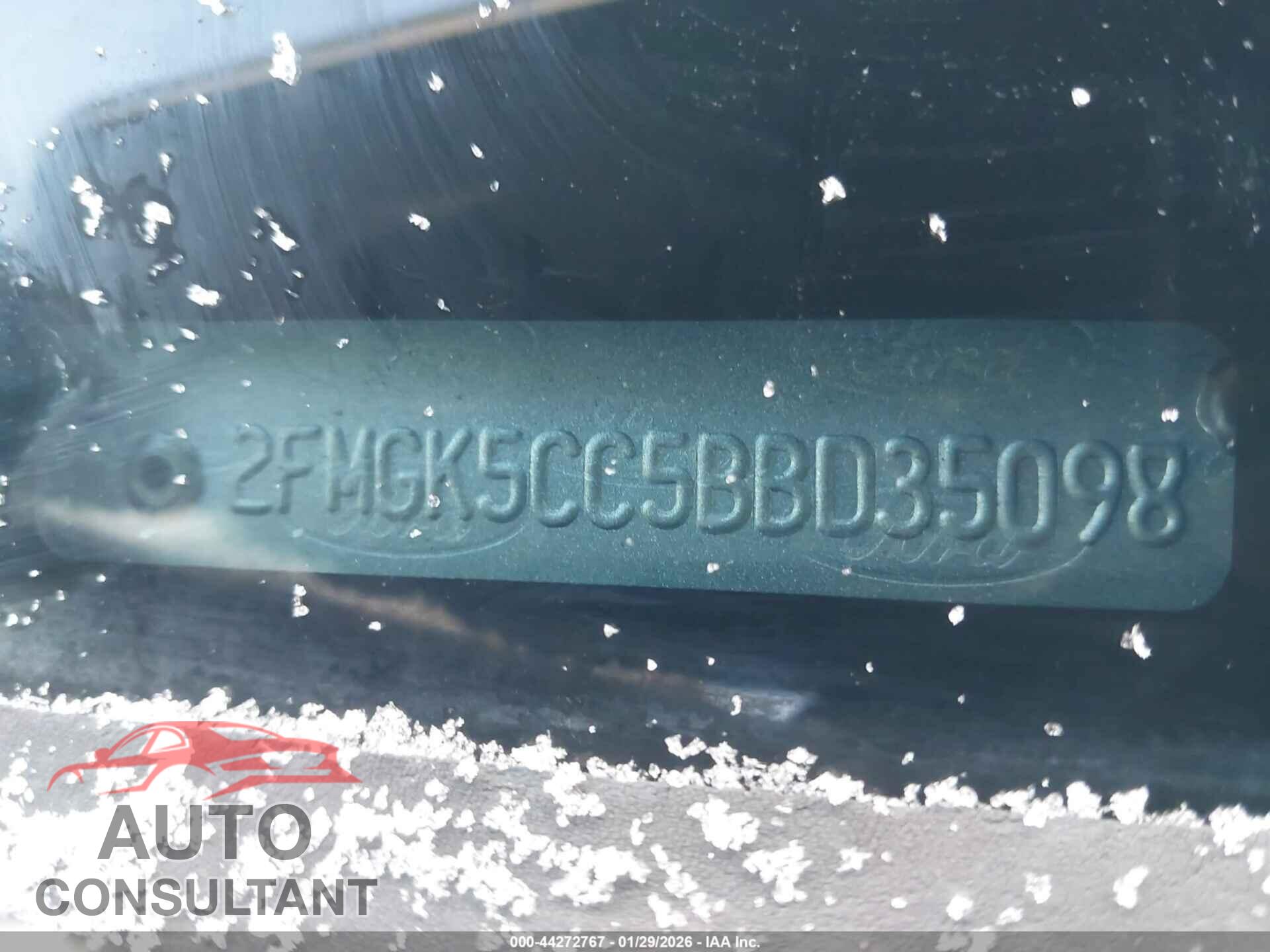 FORD FLEX 2011 - 2FMGK5CC5BBD35098