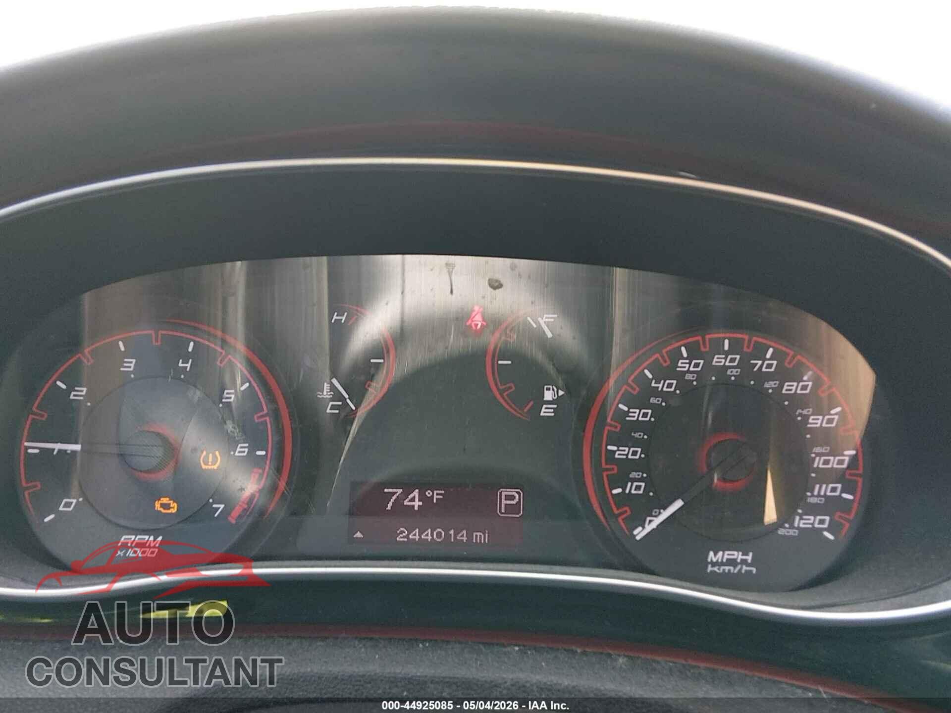 DODGE DART 2015 - 1C3CDFBB3FD265763