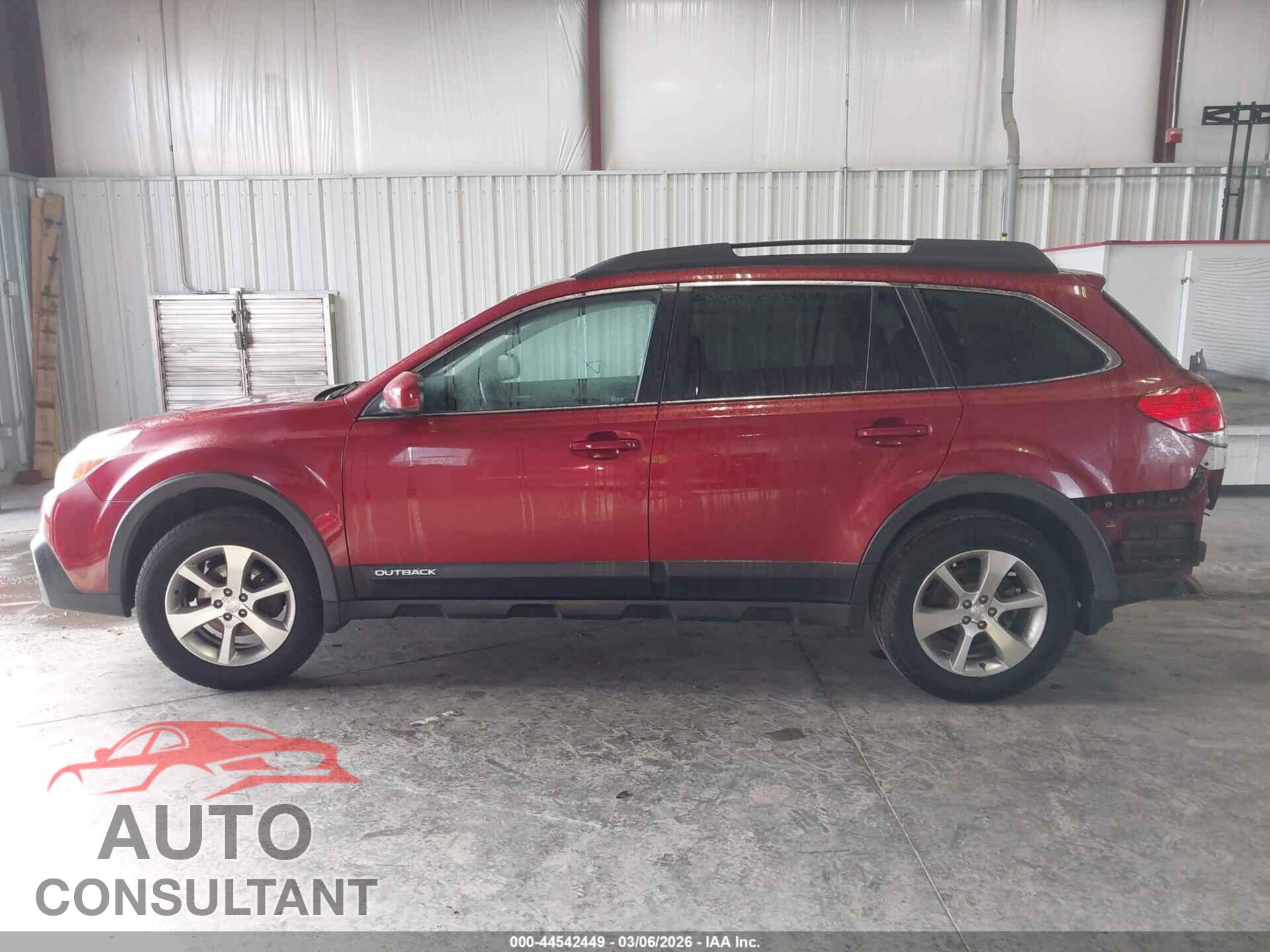 SUBARU OUTBACK 2014 - 4S4BRCLC3E3294534
