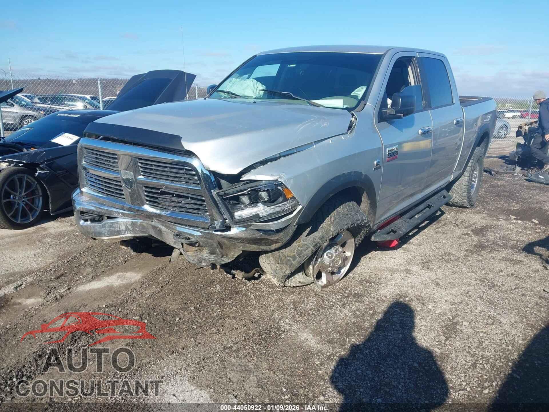 DODGE RAM 2500 2010 - 3D7UT2CL6AG174670