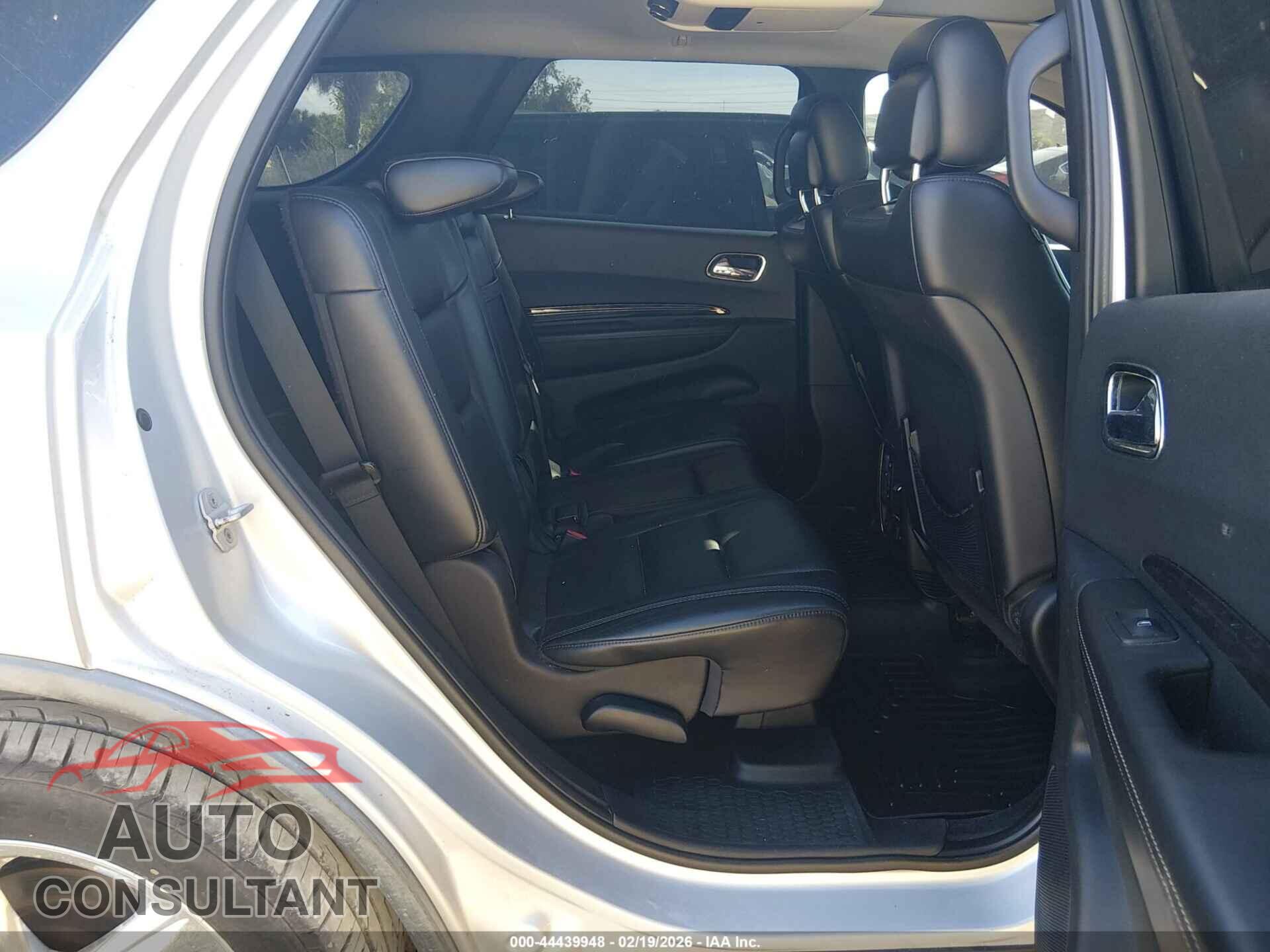 DODGE DURANGO 2011 - 1D4SD5GTXBC682013