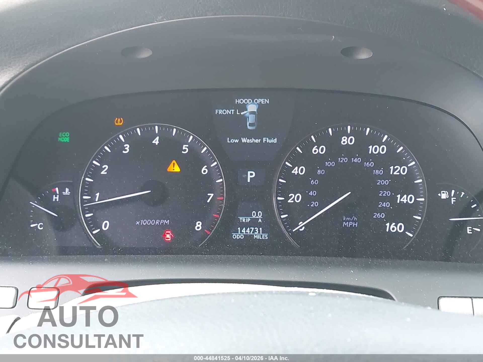 LEXUS LS 460 2012 - JTHGL5EF9C5046657