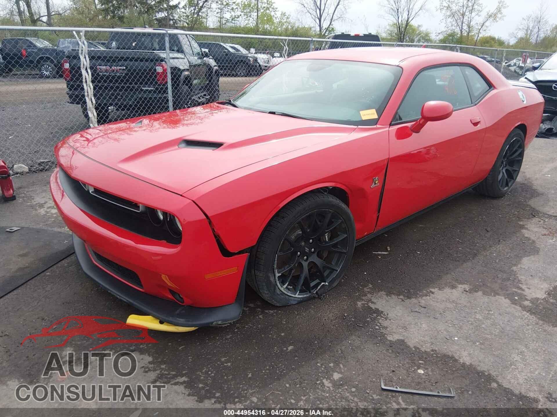 DODGE CHALLENGER 2018 - 2C3CDZFJ0JH303108