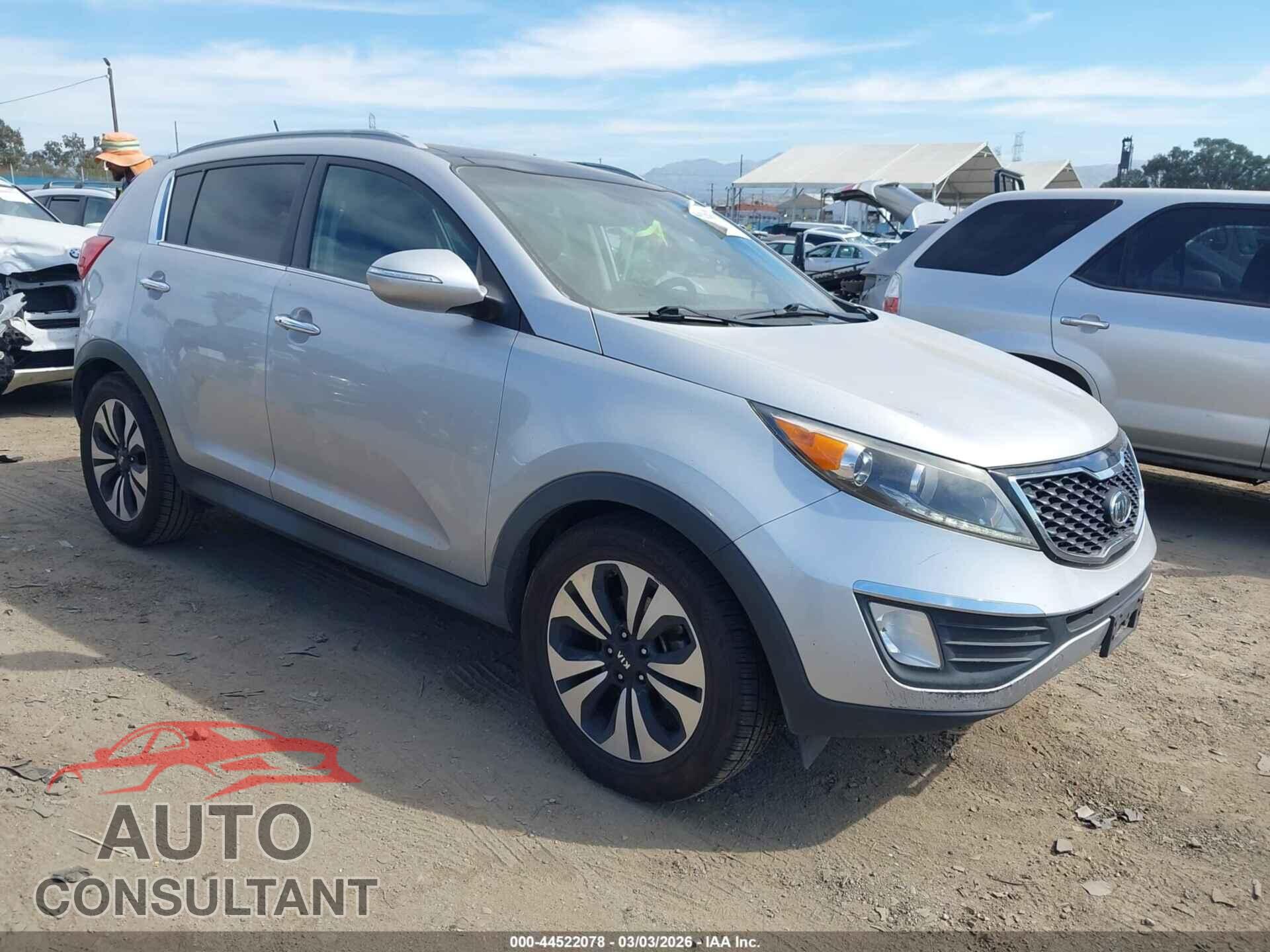 KIA SPORTAGE 2012 - KNDPC3A64C7287297