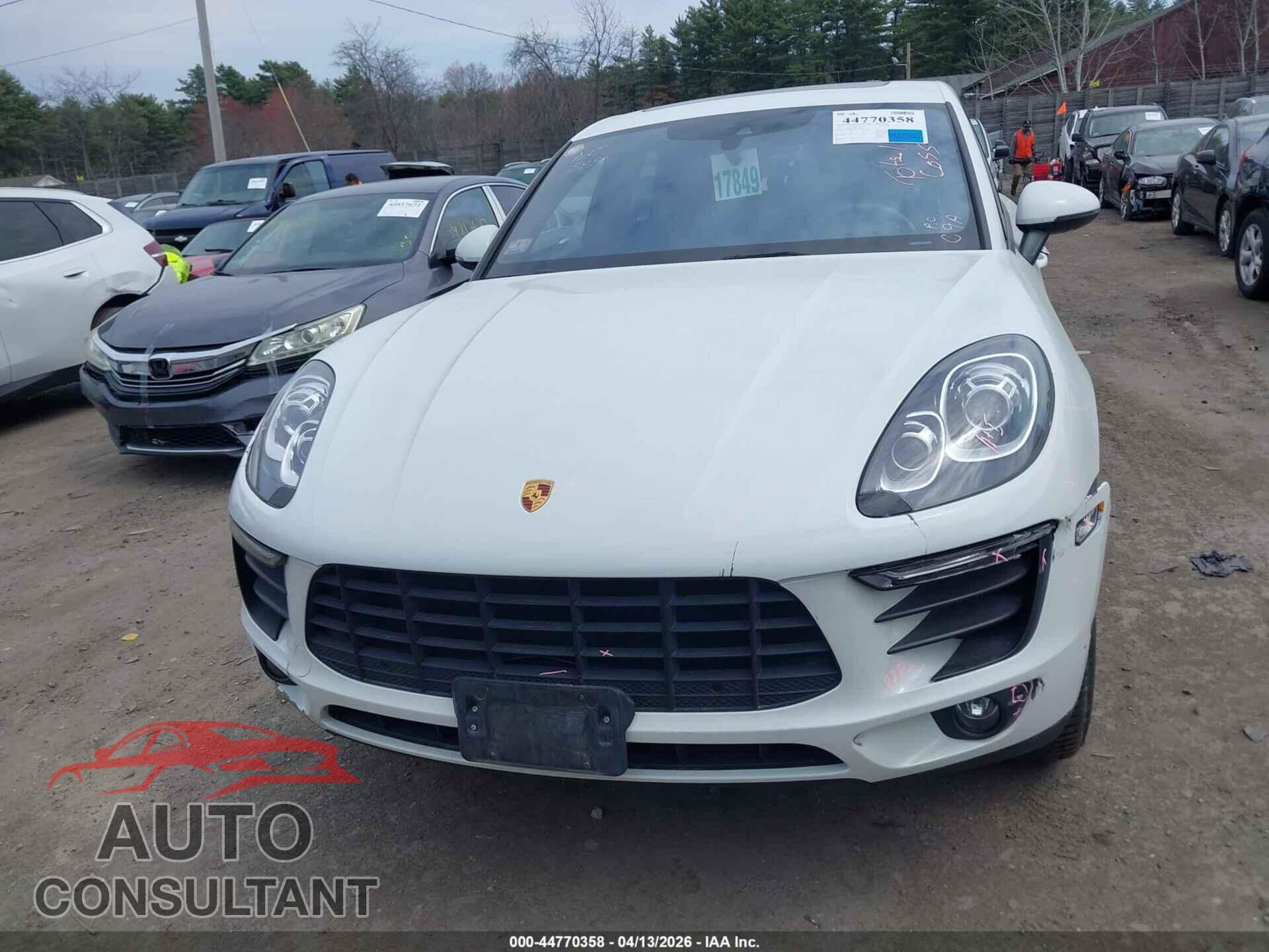 PORSCHE MACAN 2017 - WP1AA2A5XHLB05855