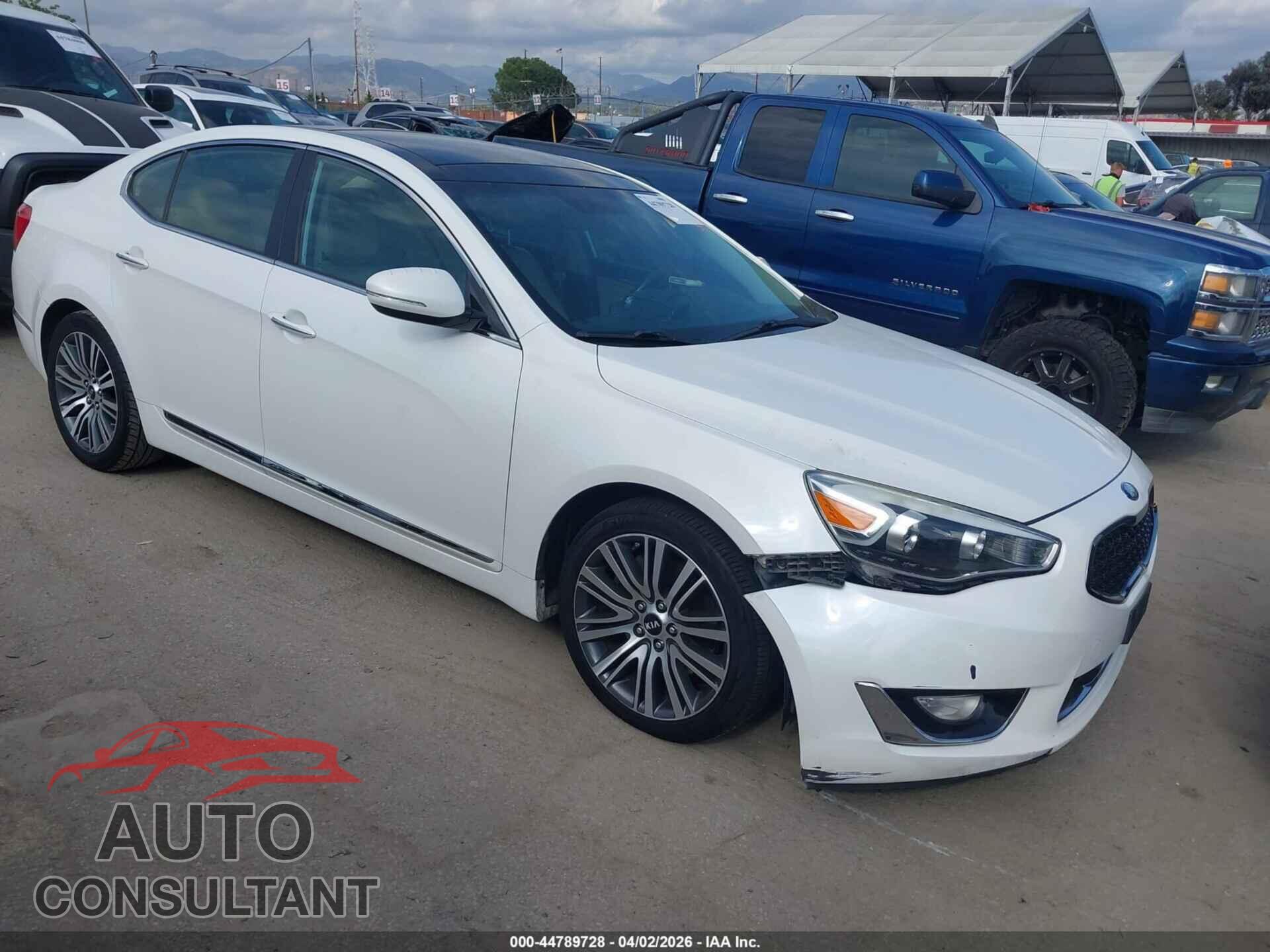 KIA CADENZA 2014 - KNALN4D73E5133579