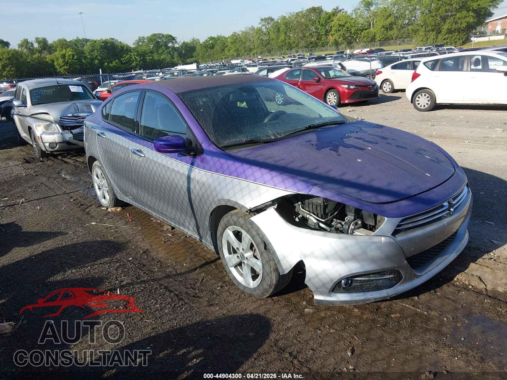 DODGE DART 2016 - 1C3CDFBB7GD515491