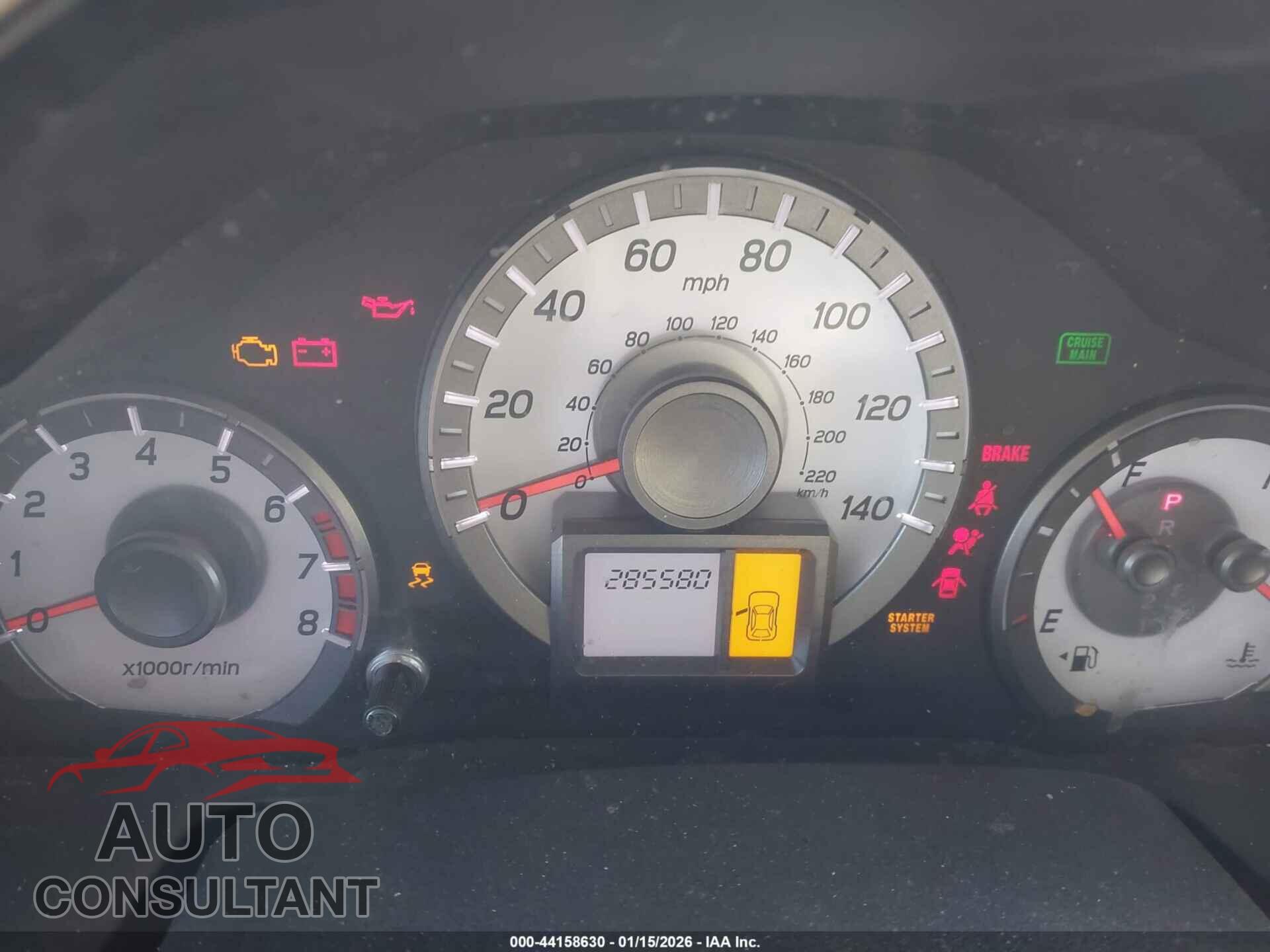 HONDA PILOT 2013 - 5FNYF4H24DB049370