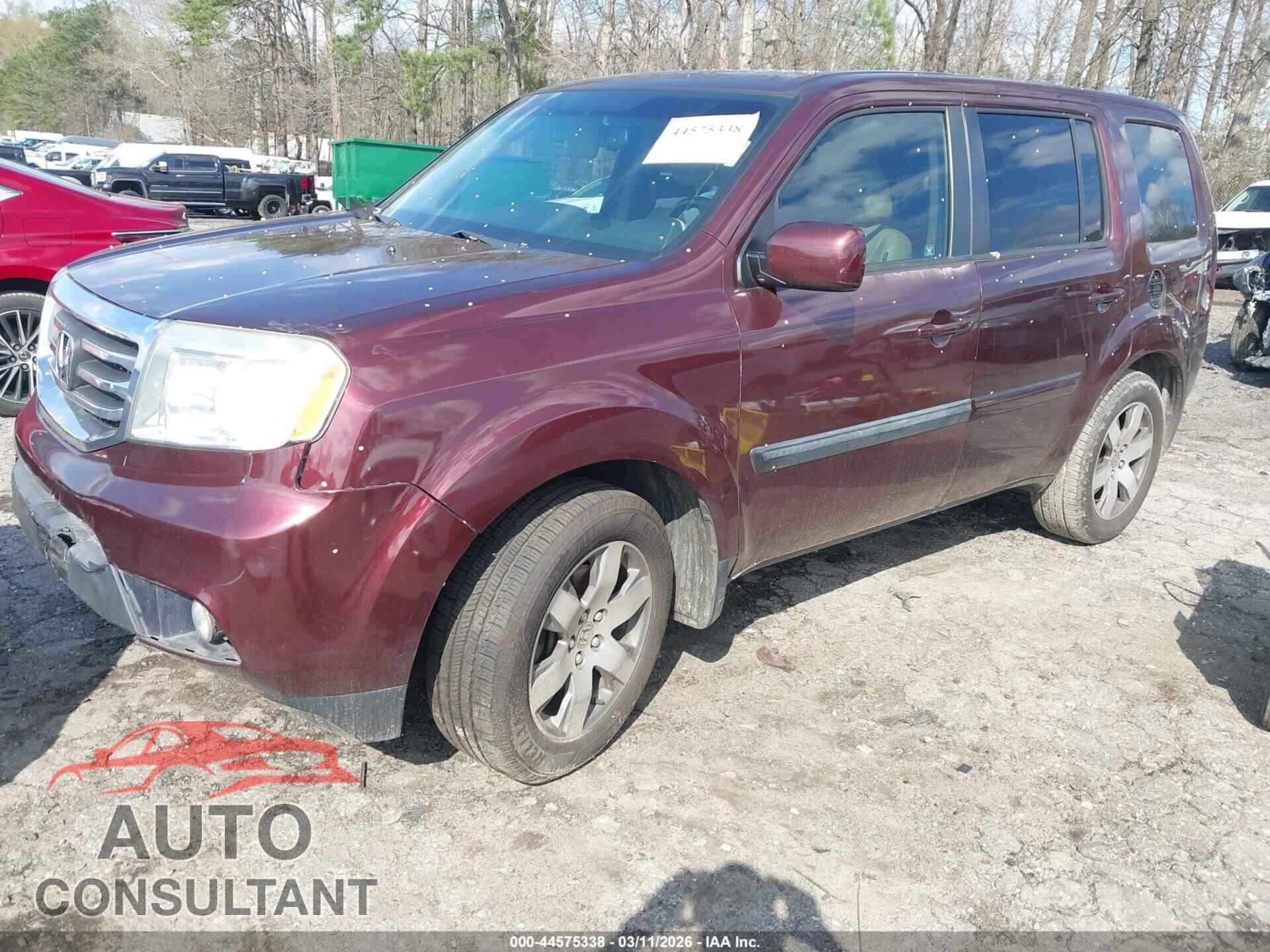 HONDA PILOT 2012 - 5FNYF3H57CB022005