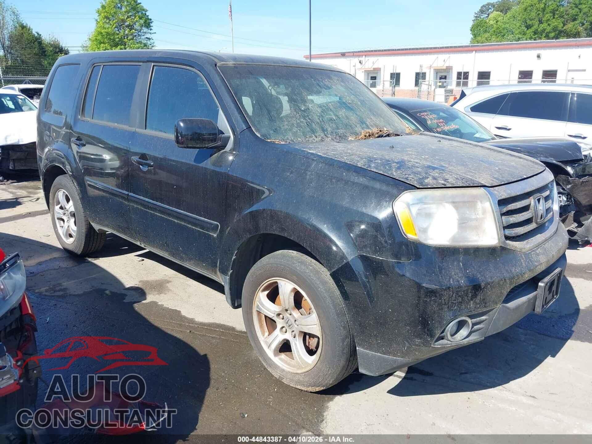 HONDA PILOT 2012 - 5FNYF4H54CB007726