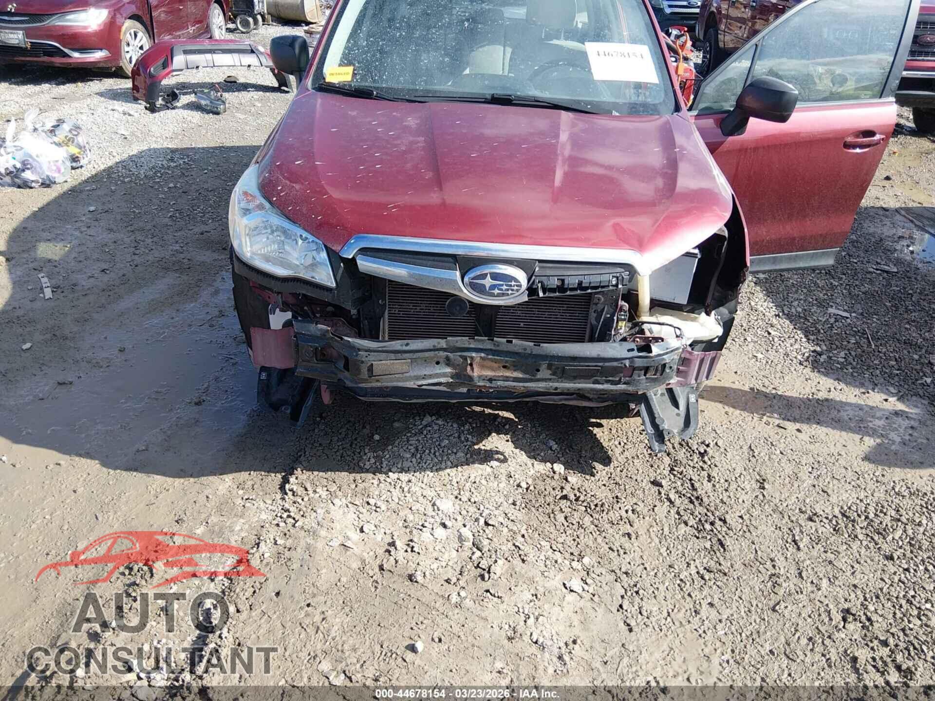 SUBARU FORESTER 2014 - JF2SJAAC3EH483272