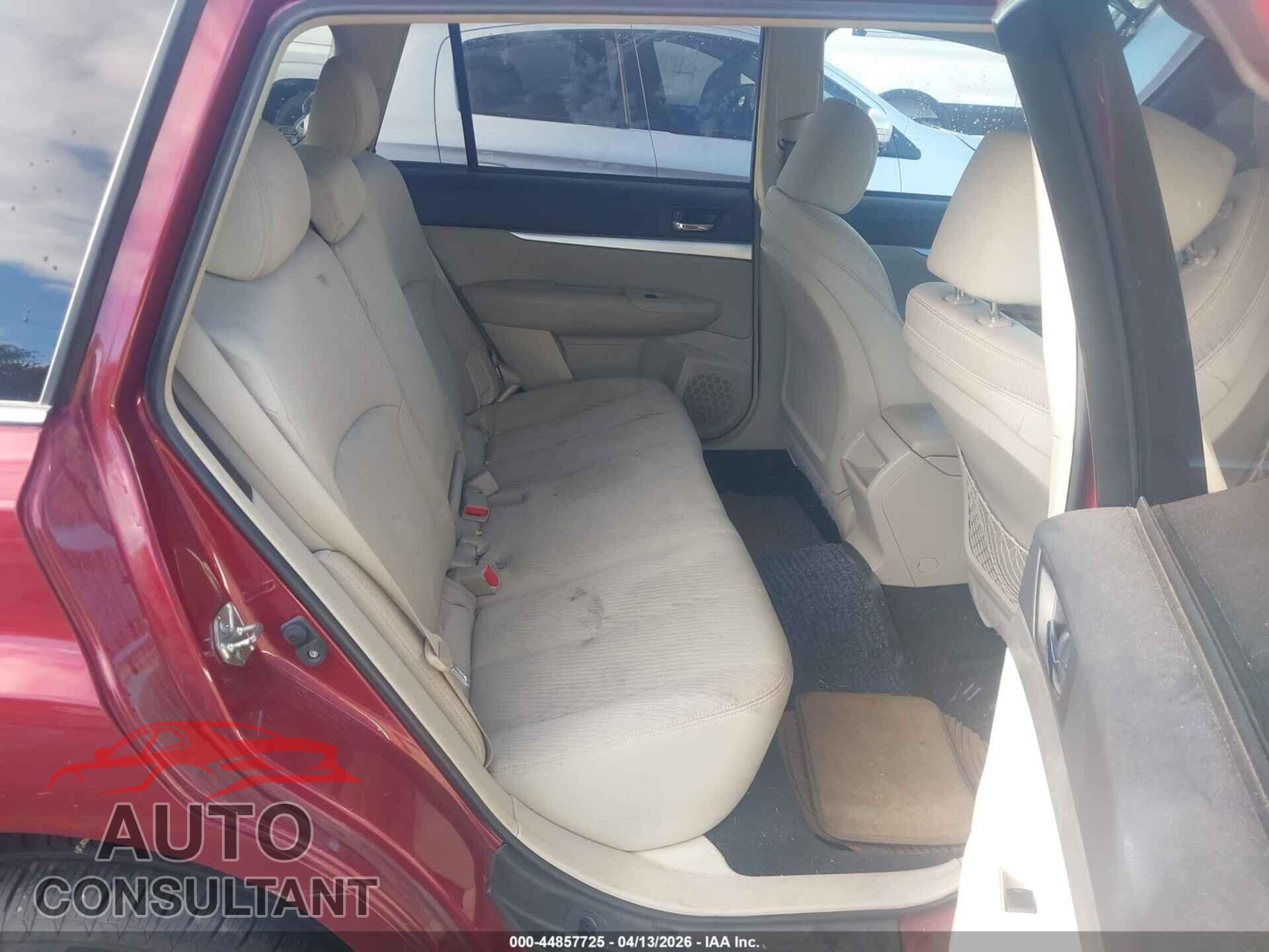 SUBARU OUTBACK 2011 - 4S4BRCCC2B3359708