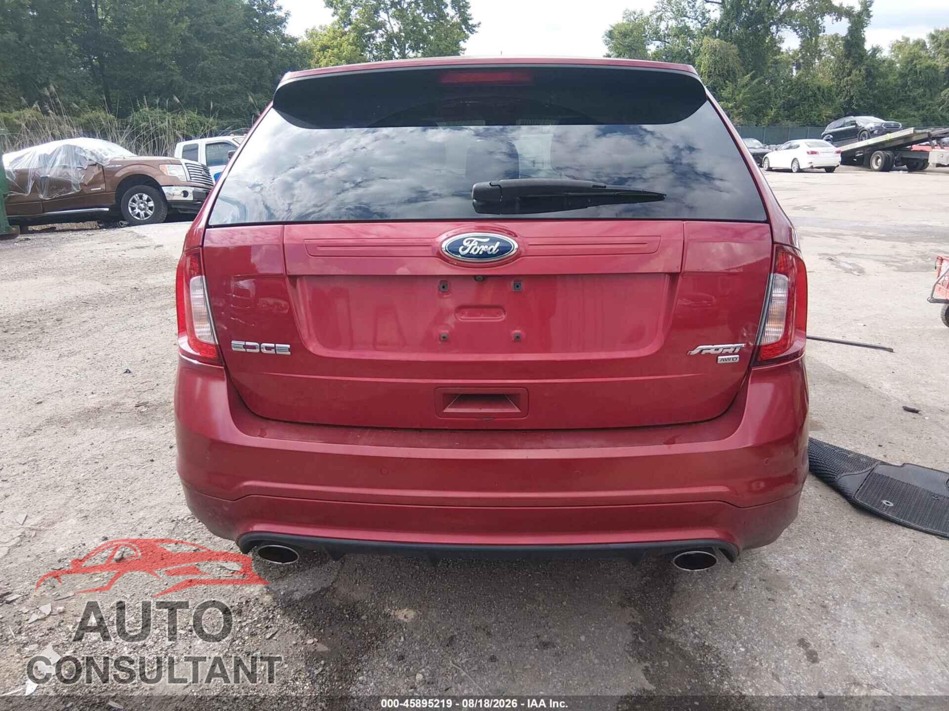 FORD EDGE 2013 - 2FMDK4AK3DBC77521
