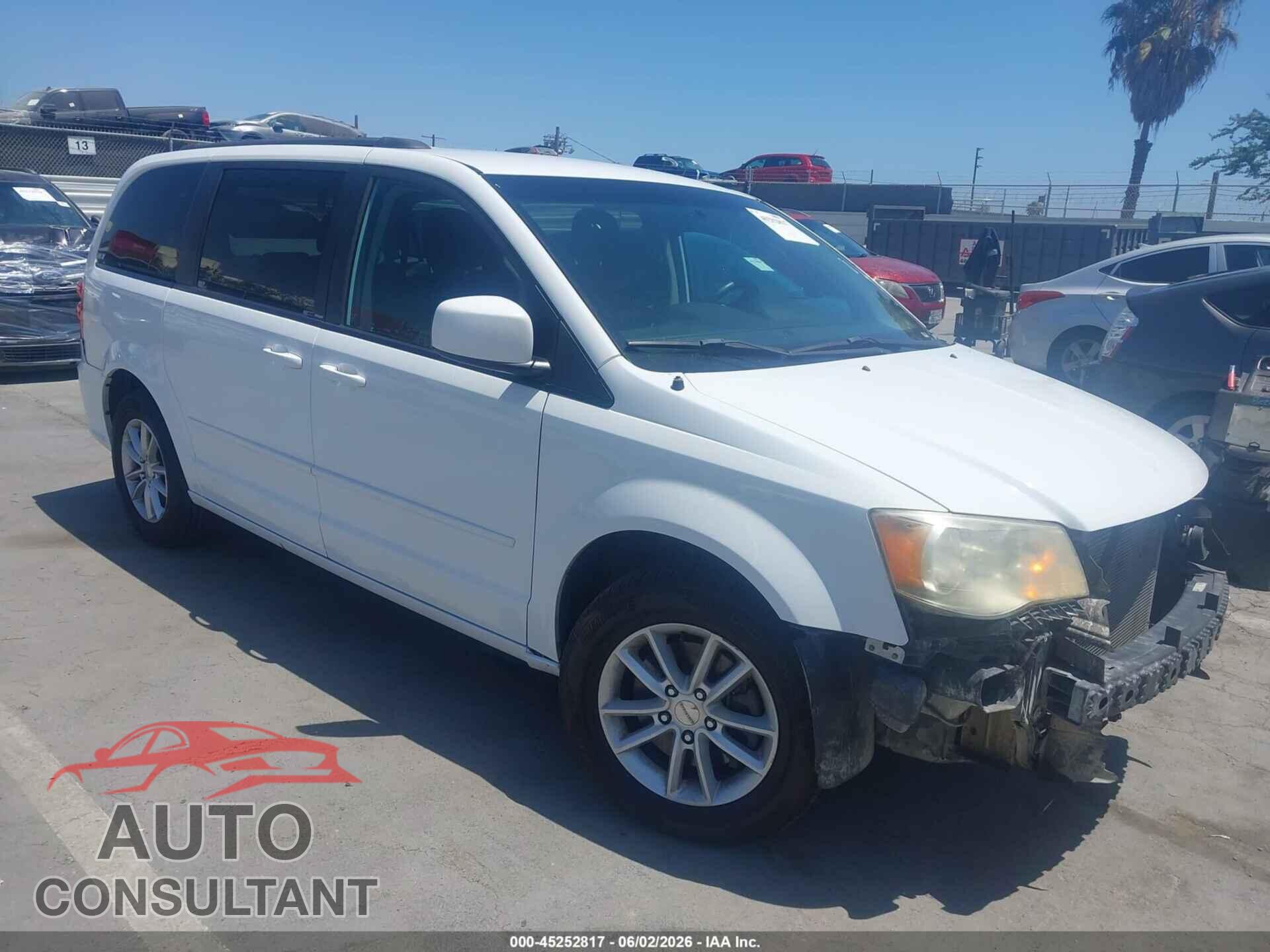 DODGE GRAND CARAVAN 2014 - 2C4RDGCG3ER262802