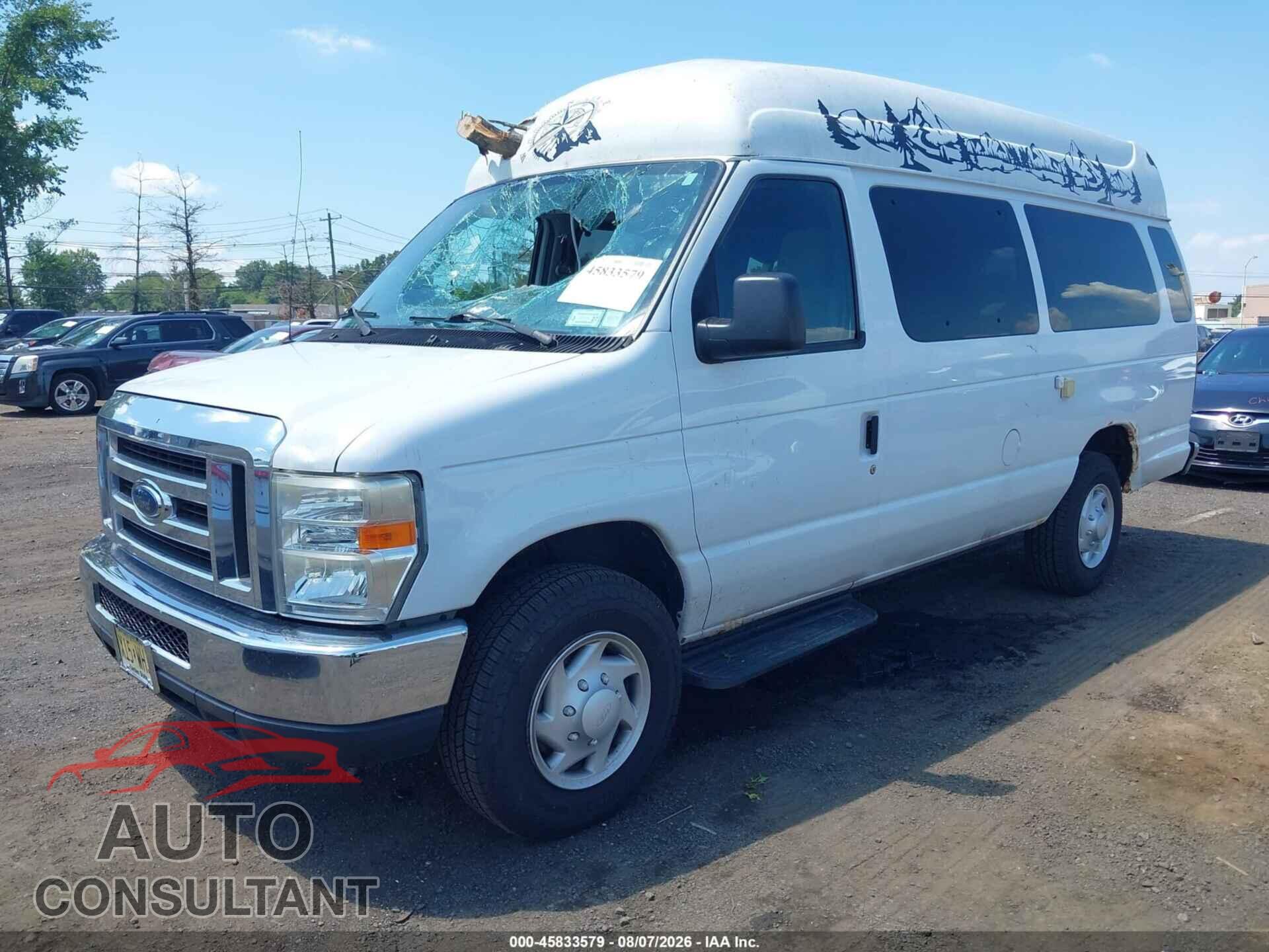 FORD E-350 SUPER DUTY 2009 - 1FBSS31L19DA66077