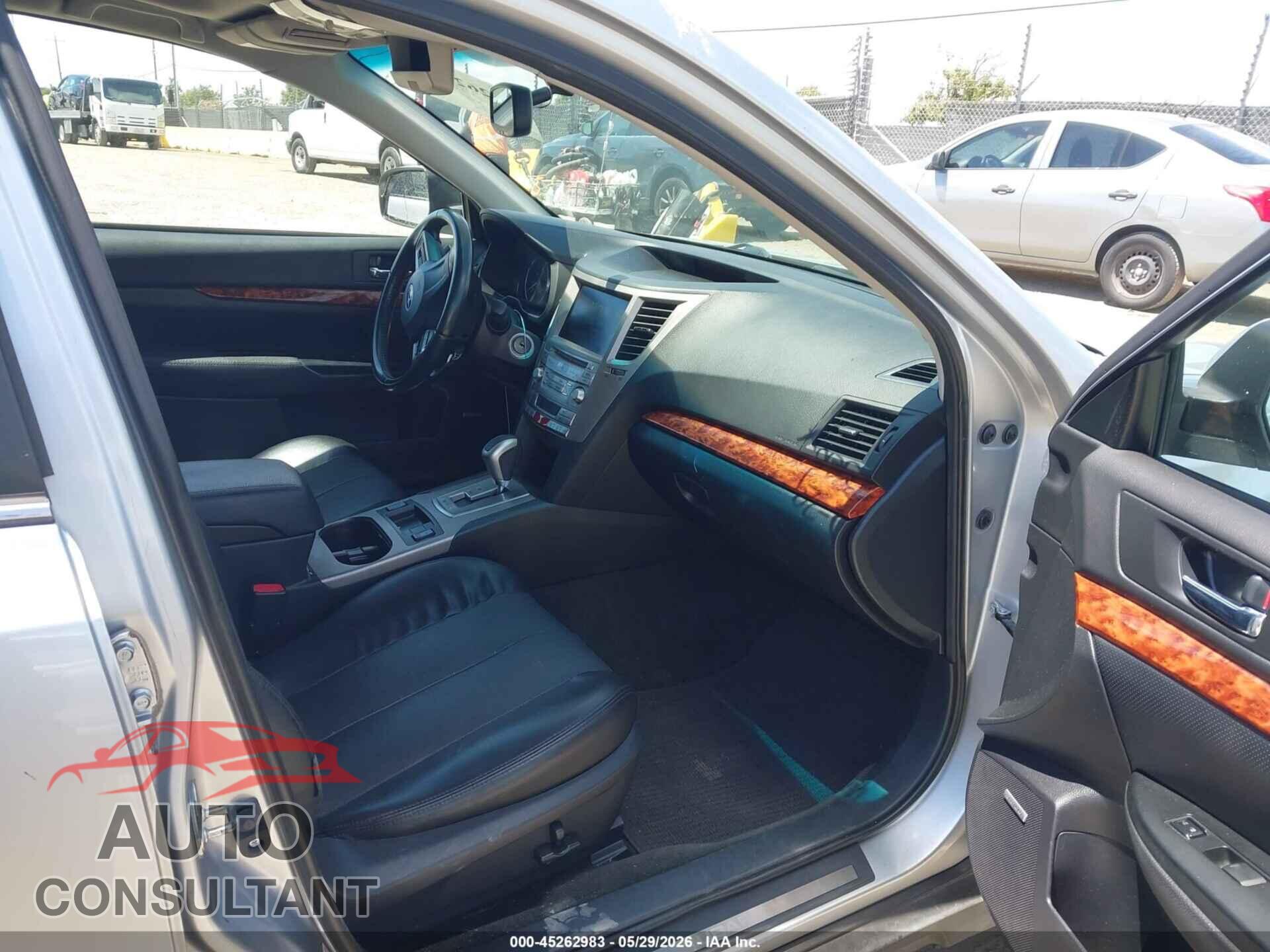 SUBARU OUTBACK 2012 - 4S4BRBLC5C3249764