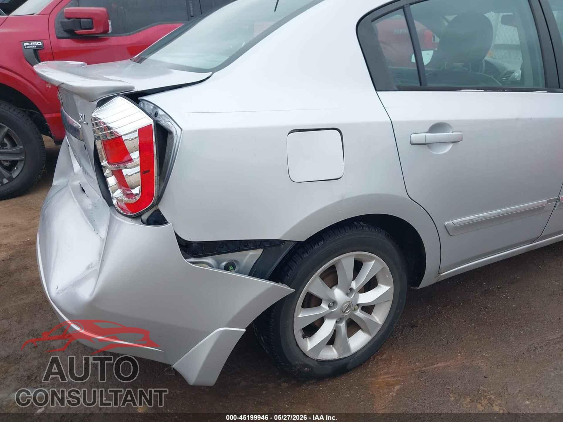 NISSAN SENTRA 2012 - 3N1AB6AP0CL702374