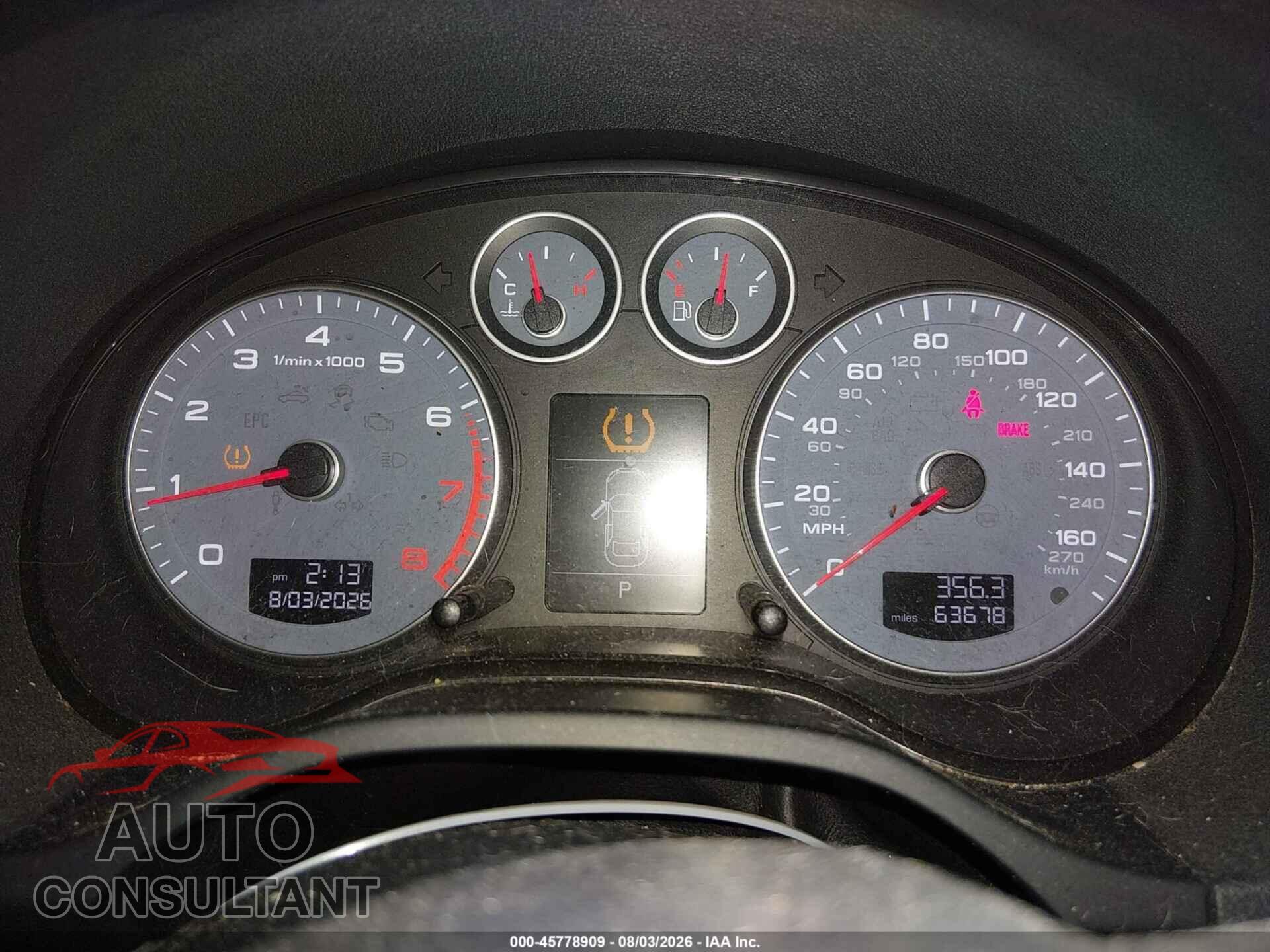 AUDI A3 2012 - WAUDFAFM4CA096047